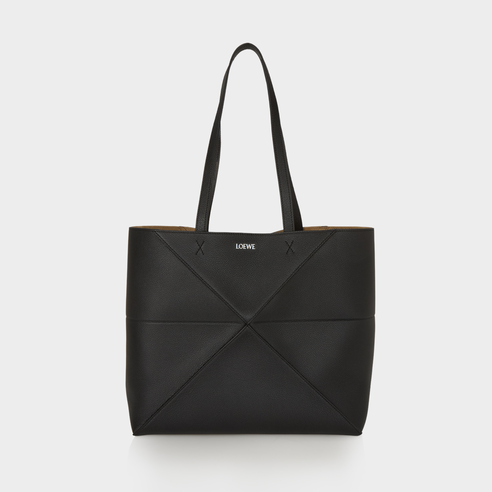 Horizontal Puzzle Fold Medium Tote Bag