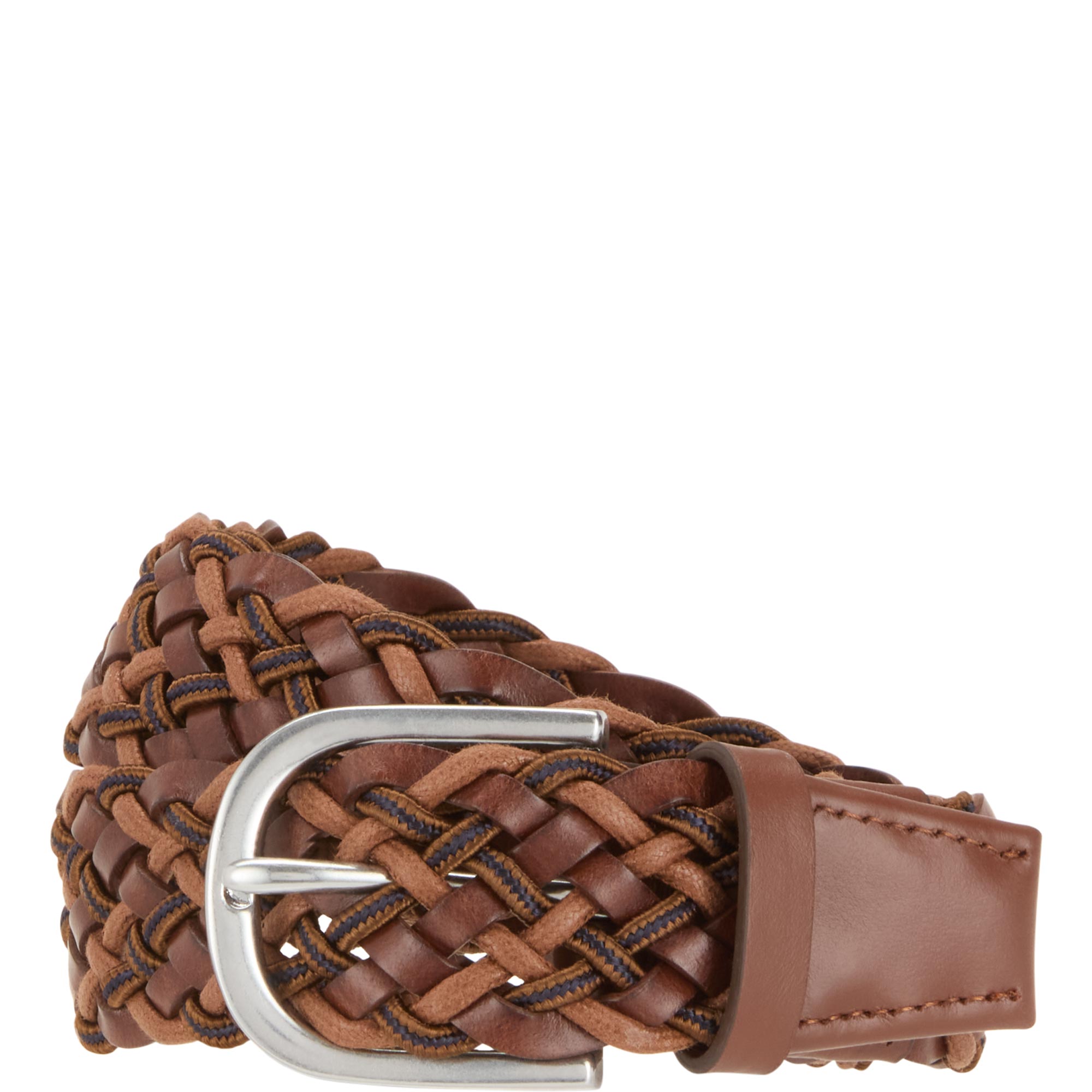 Woven Leather Belt
