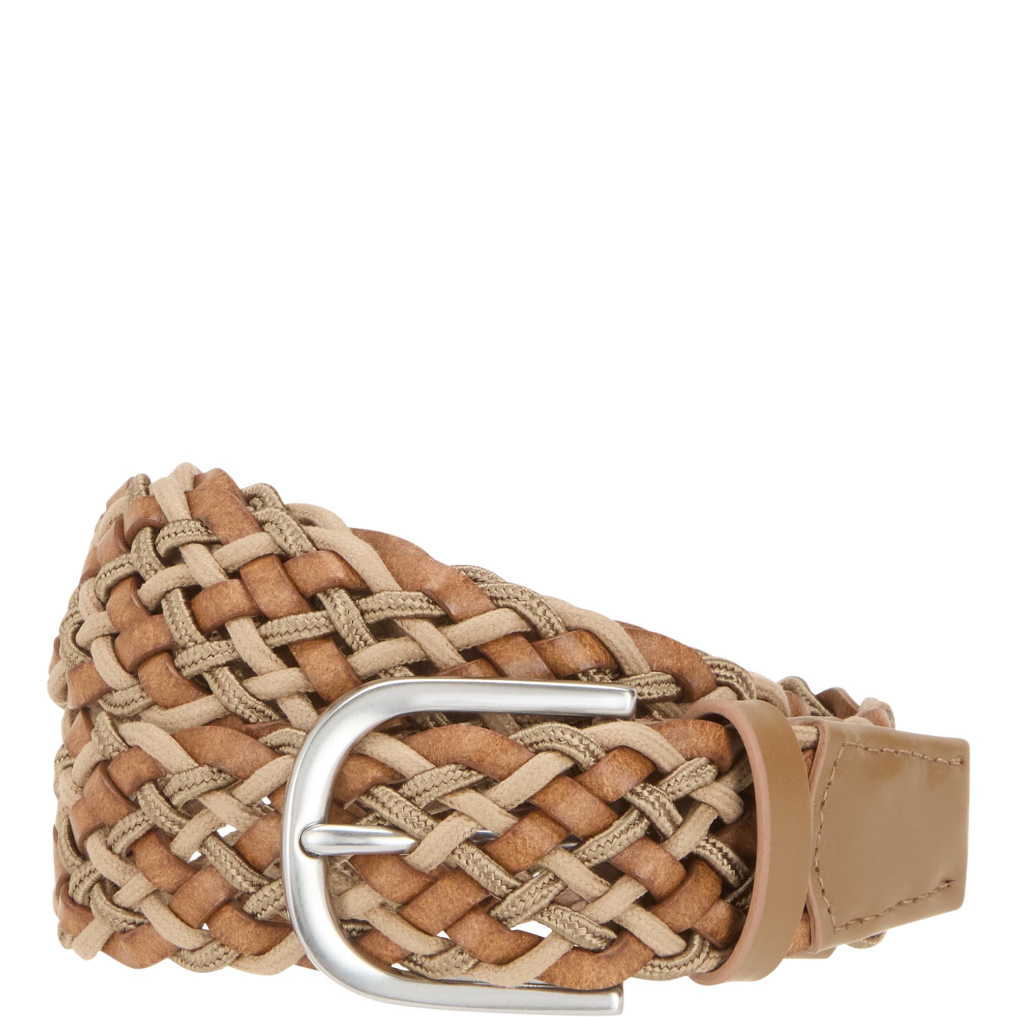 Woven Leather Belt