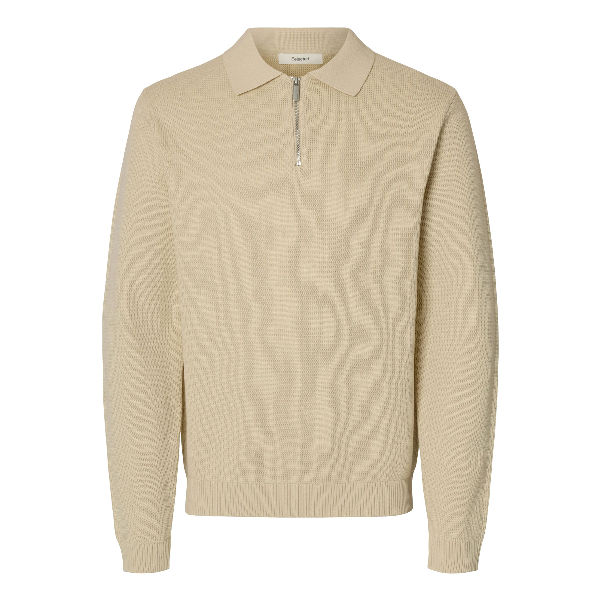 Selected Herren Pullover Beige Gr. Extra Groß - Bild 3