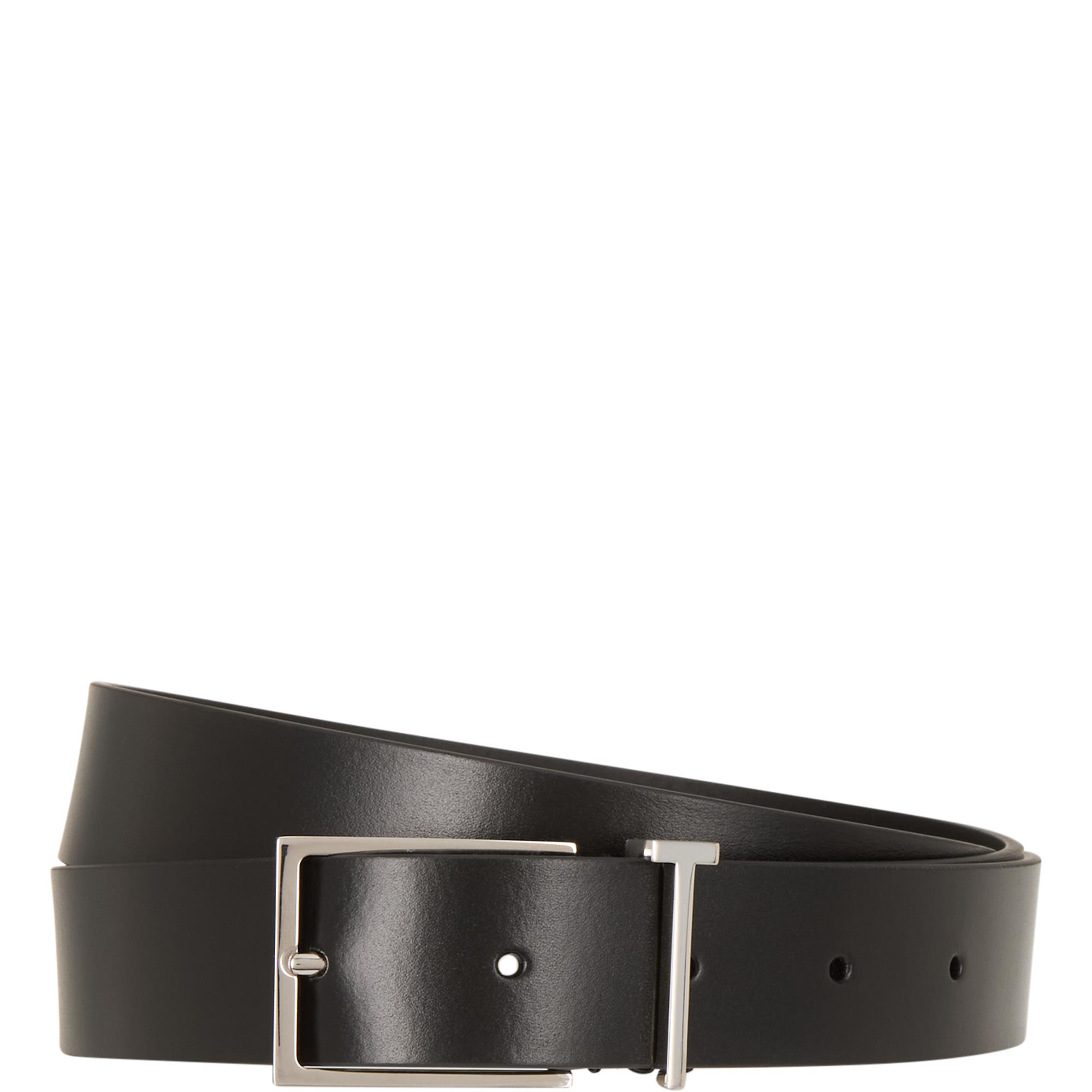 T Keeper Smooth Leather Belt