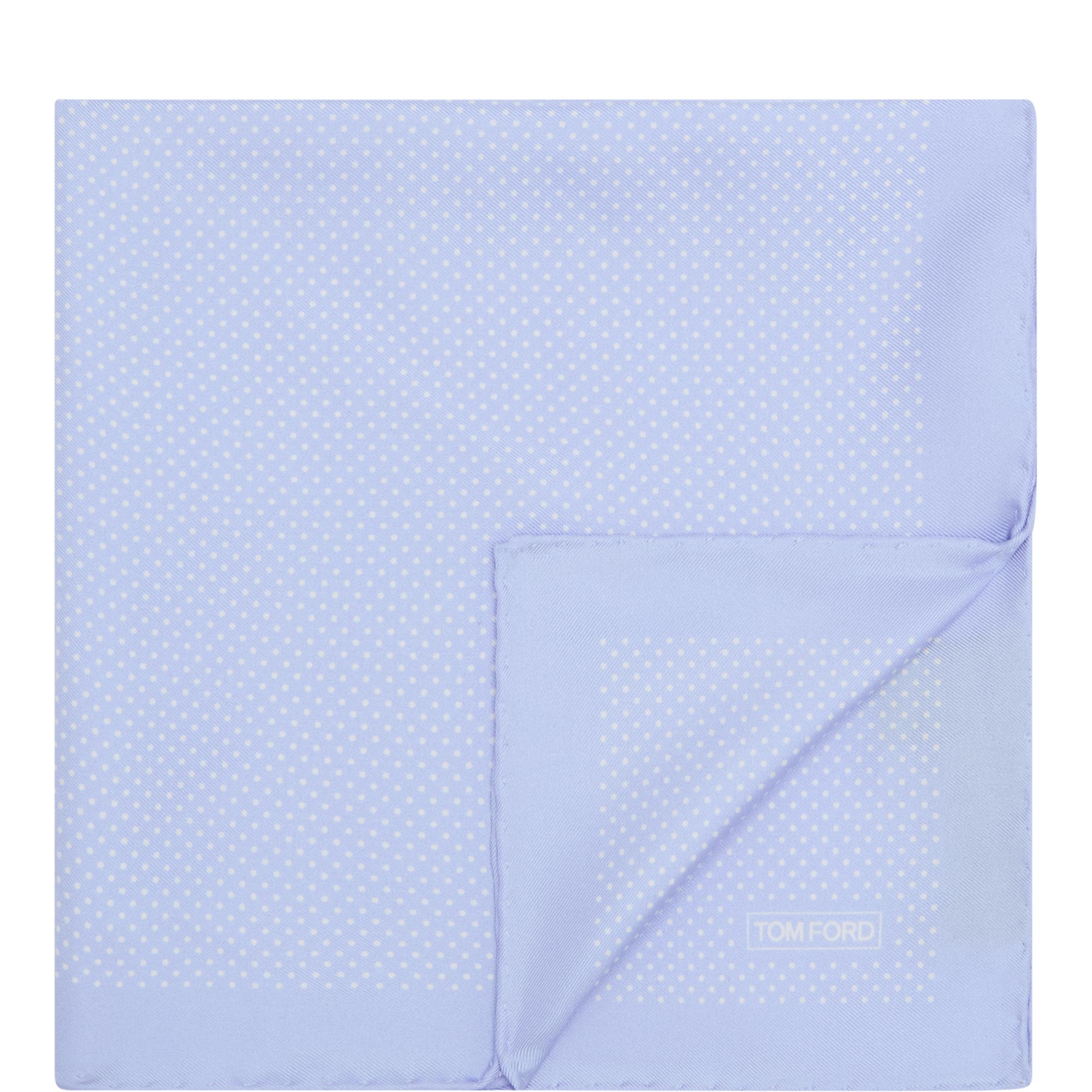 Logo Dotted Silk Pocket Square
