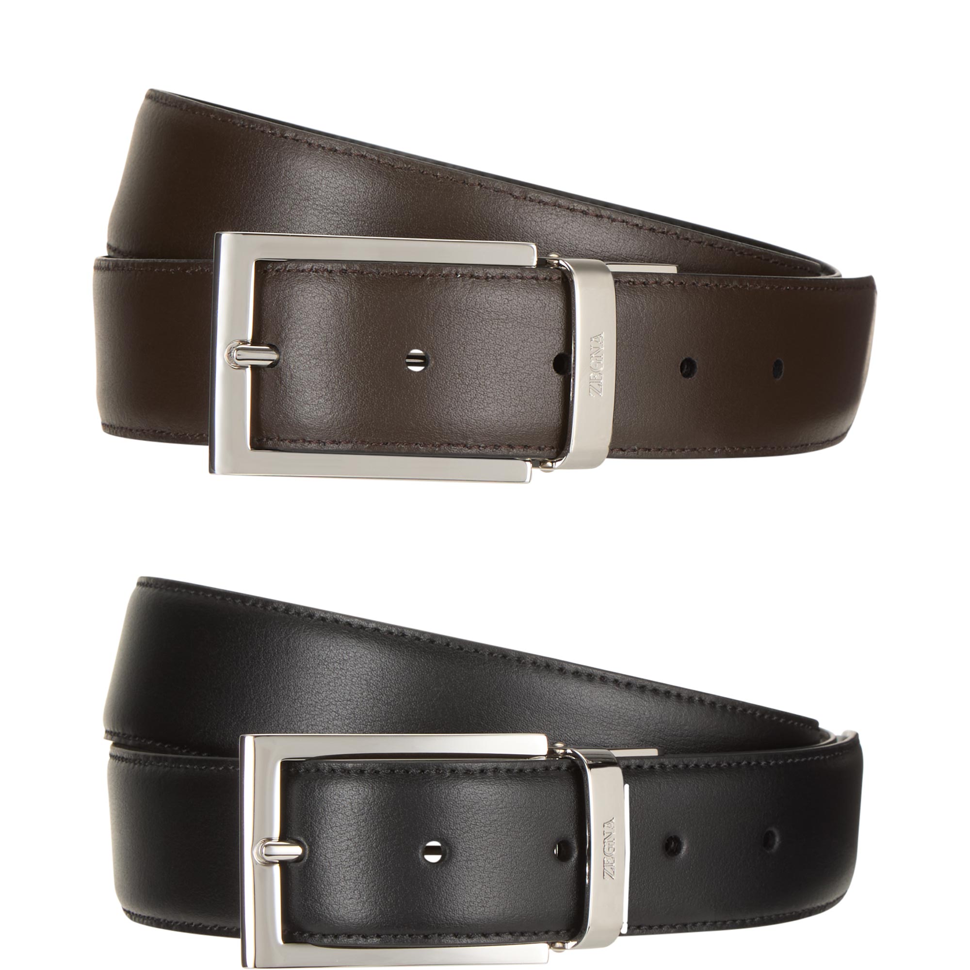 Reversible Leather Belt
