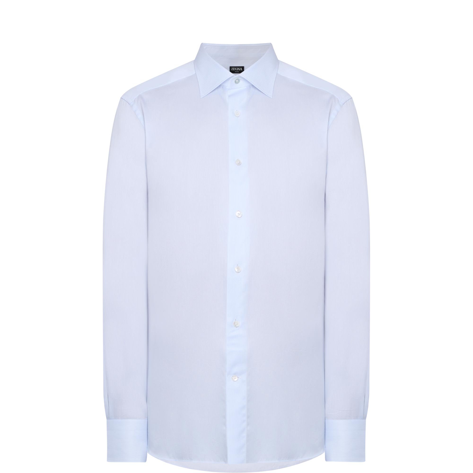 Micro Stripe Single-Cuff Formal Shirt