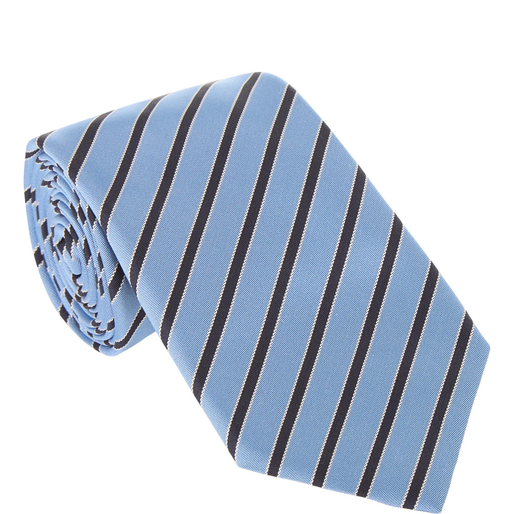 Striped Silk Tie