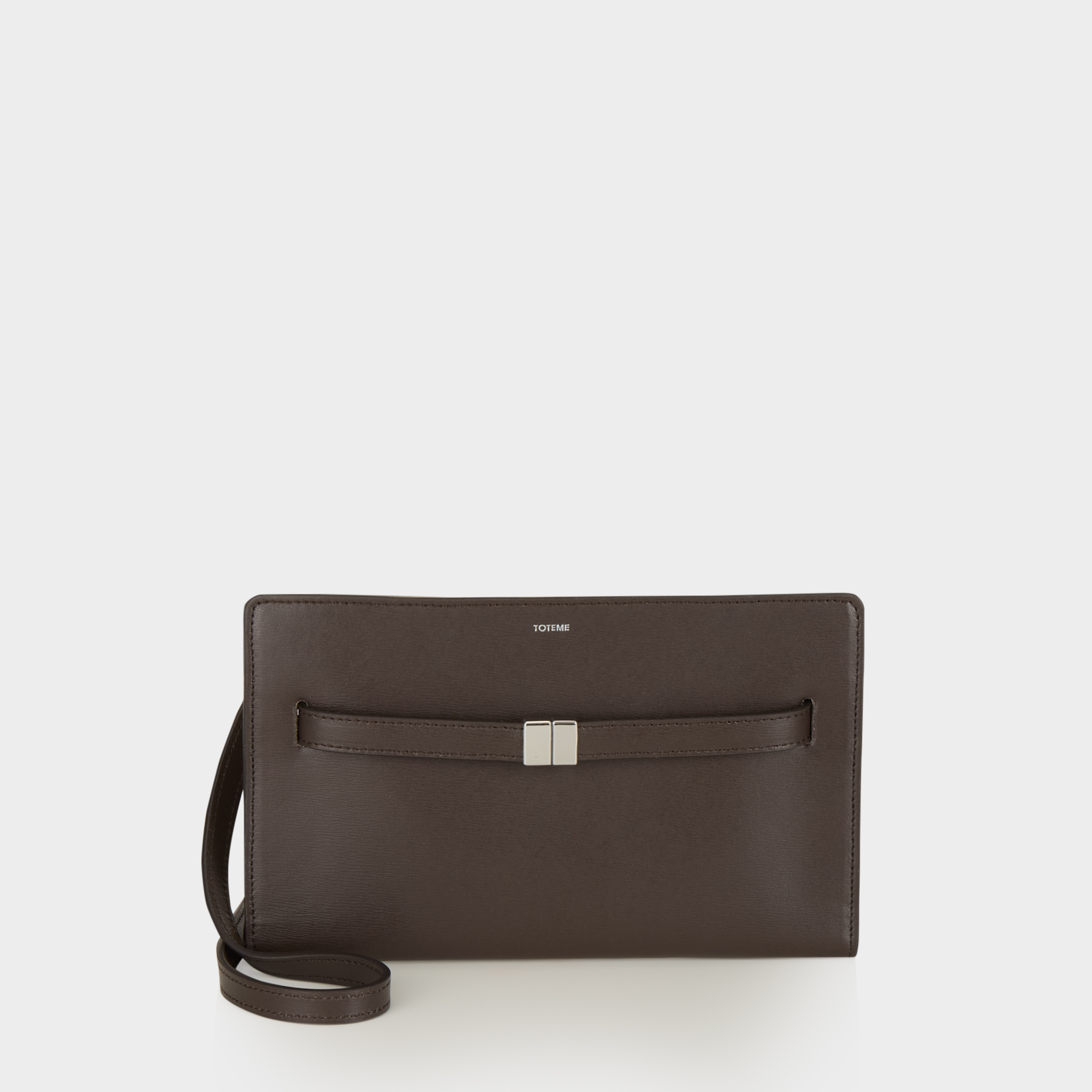 Belted Leather Crossbody Bag