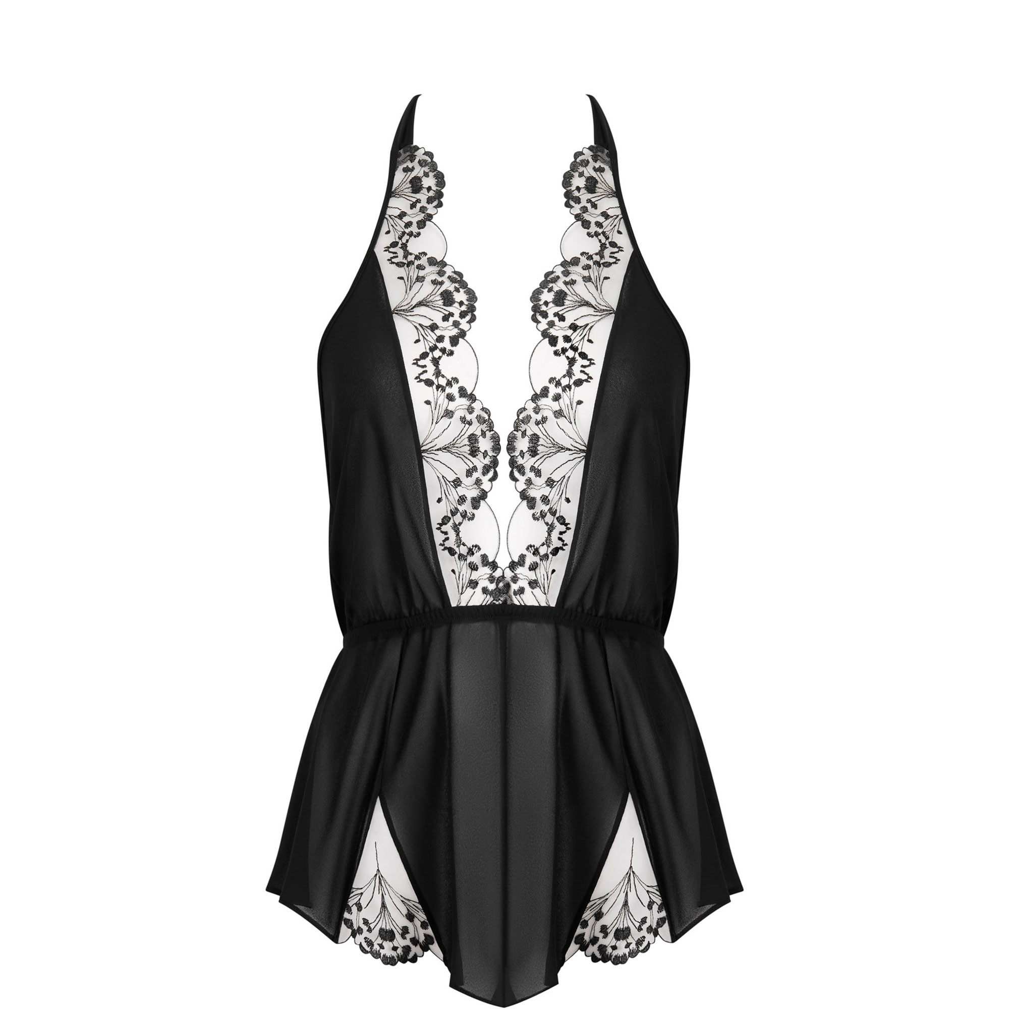 Marisa Lace Trim Teddy