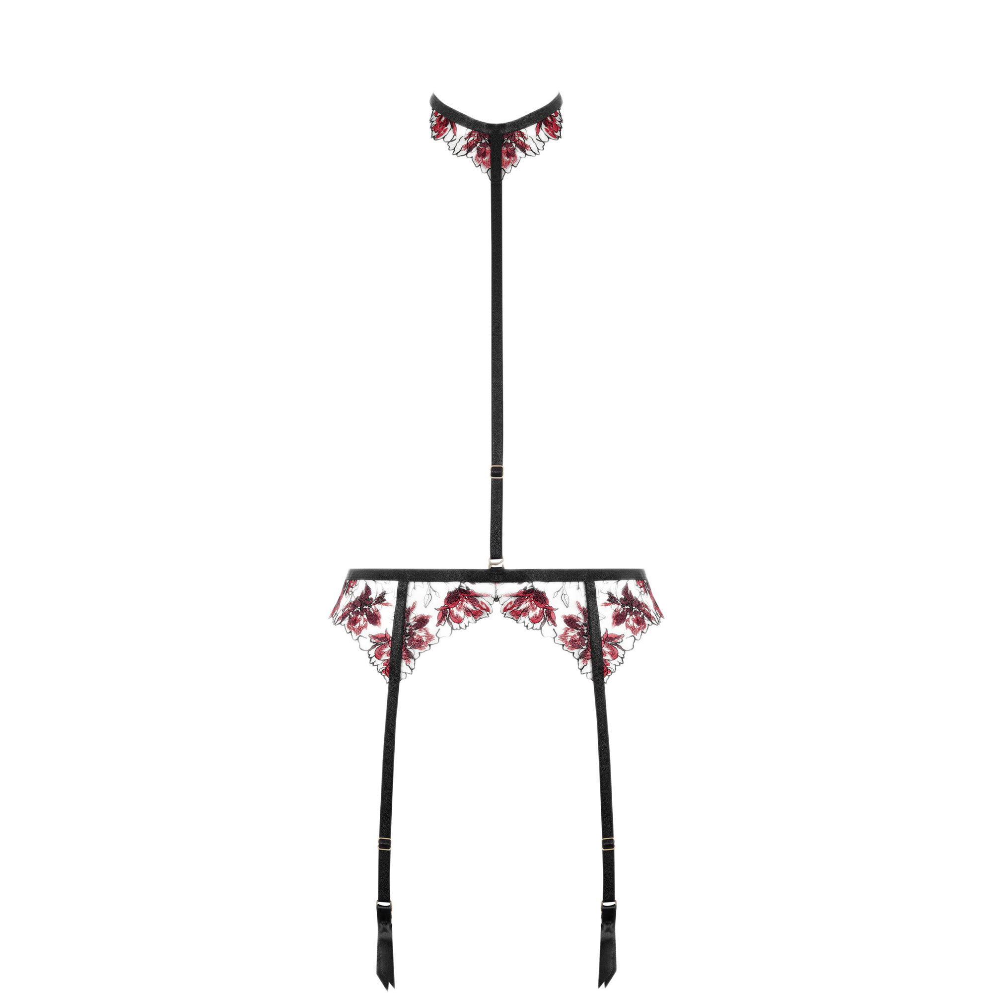 Calista Floral Suspender Harness