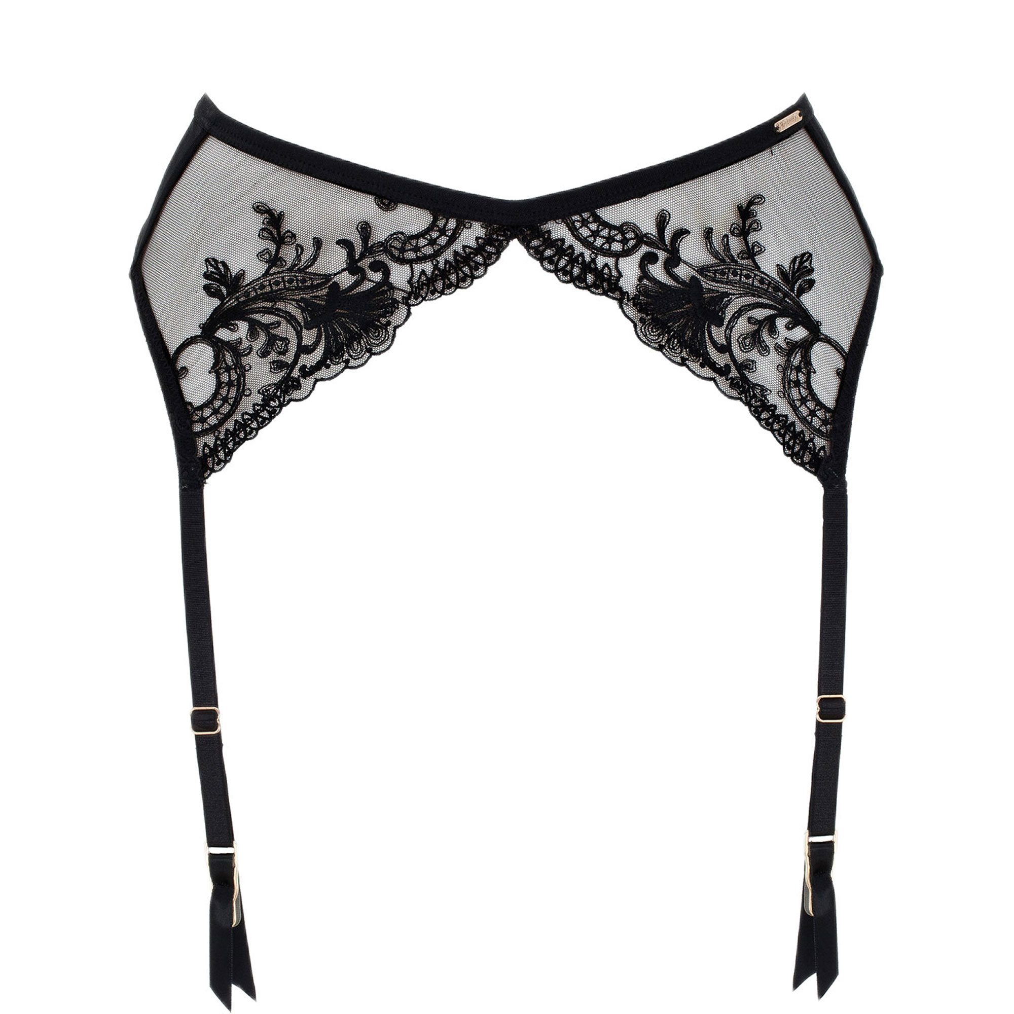 Marseille Lace Suspender Belt