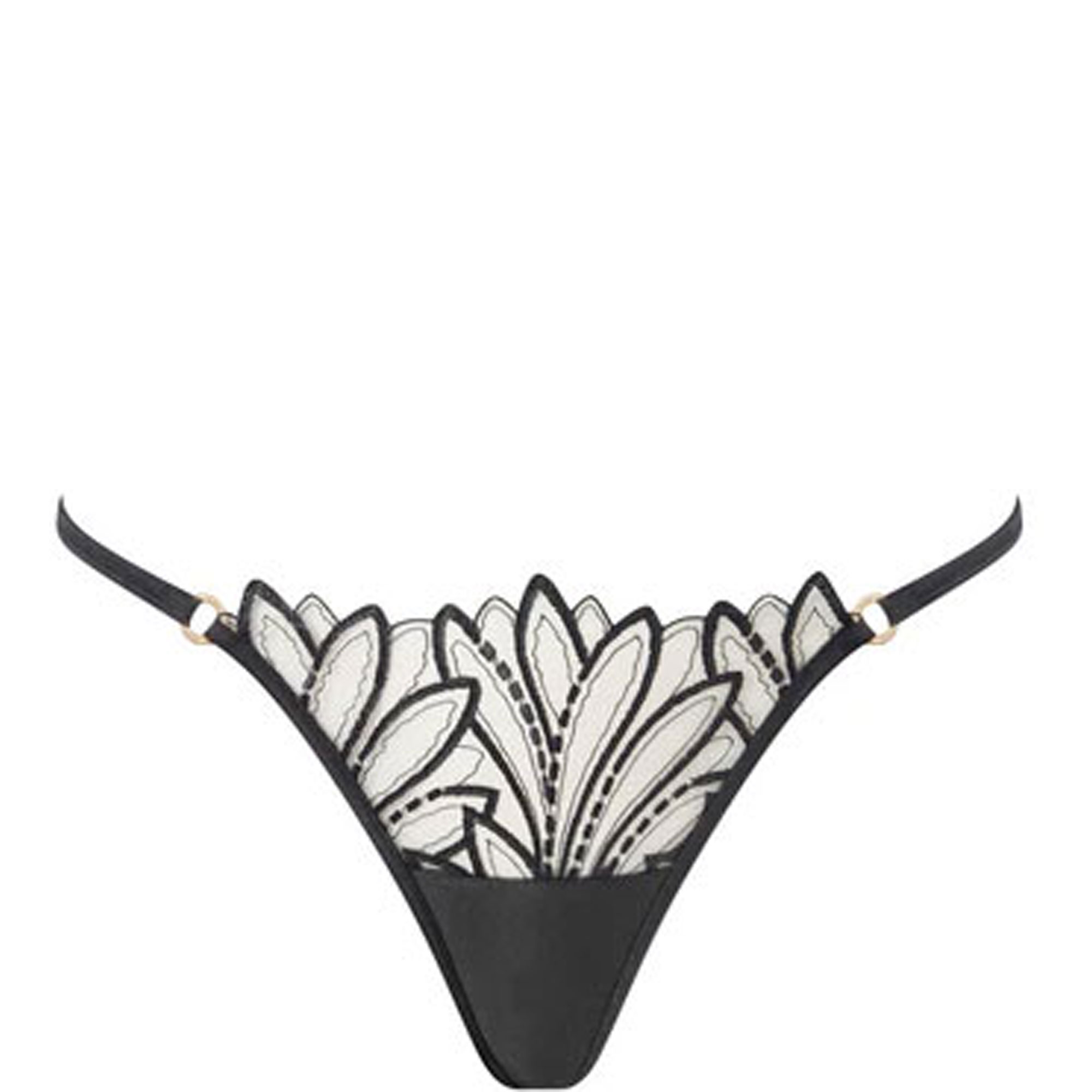 Pavlina Embroidered Thong