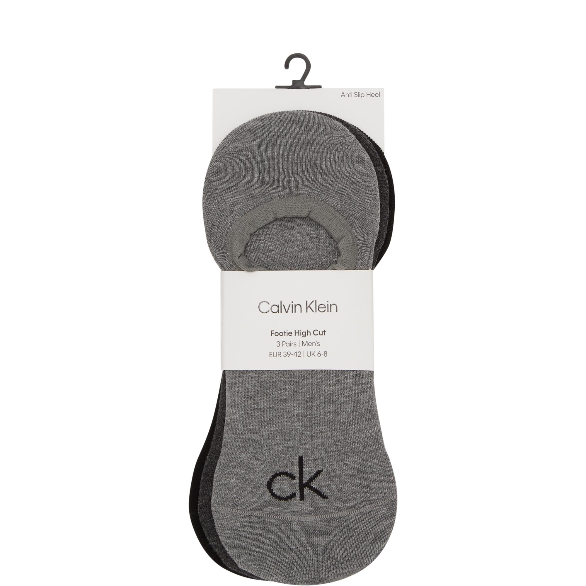 Three-Pack Logo Footie Socks