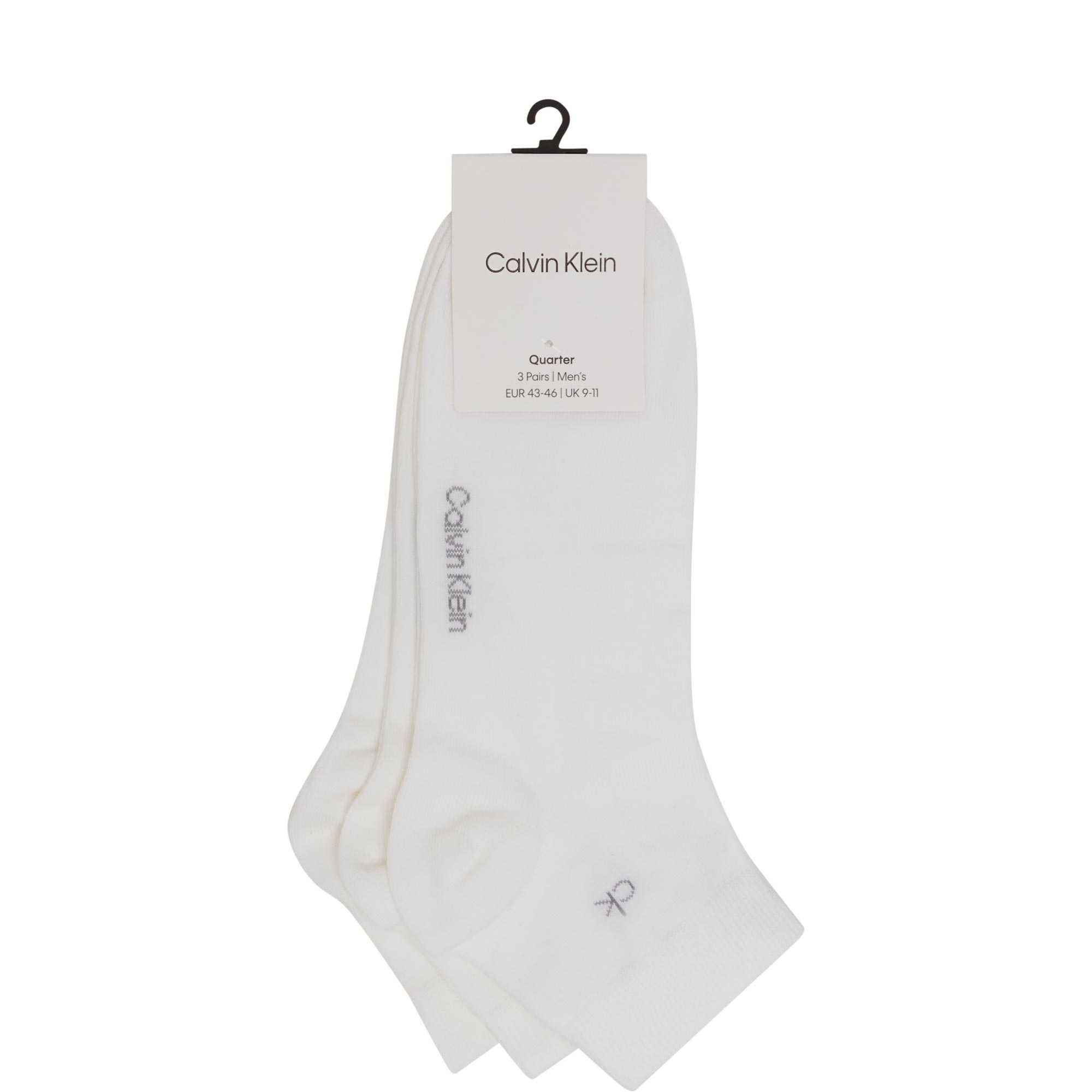 Three-Pack Logo Quarter Socks