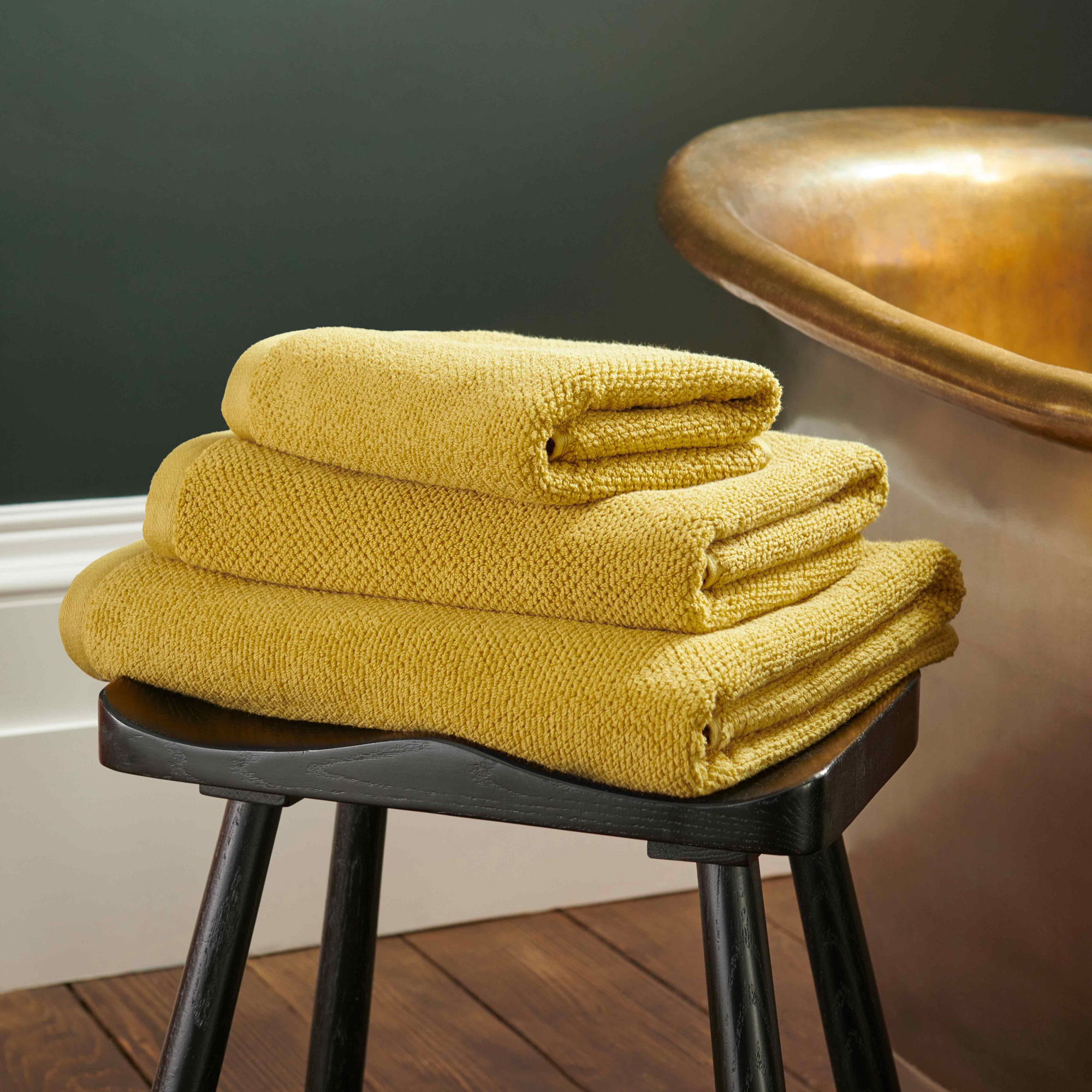 Brixton Towel Saffron