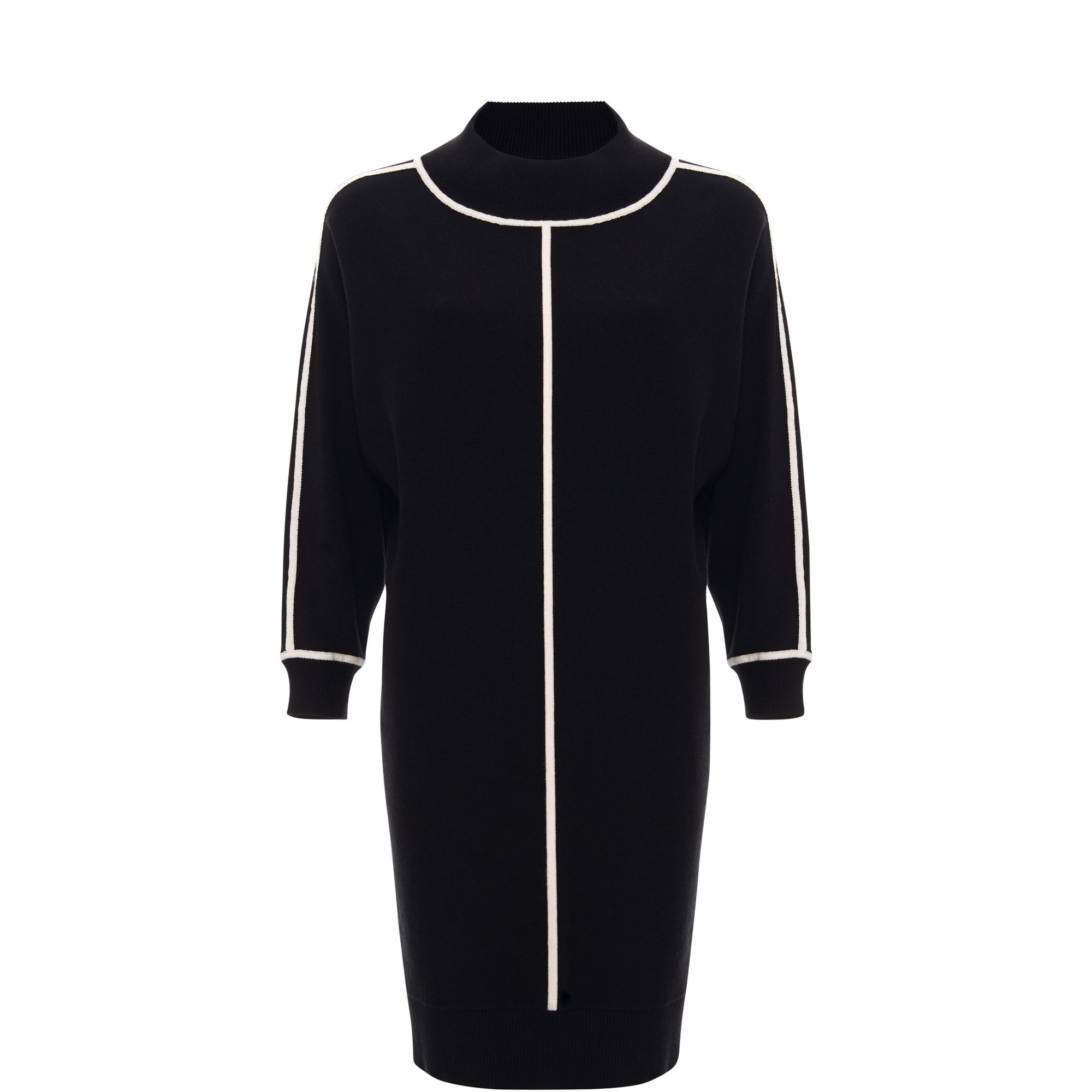 Hallie Tipped Knitted Mini Dress