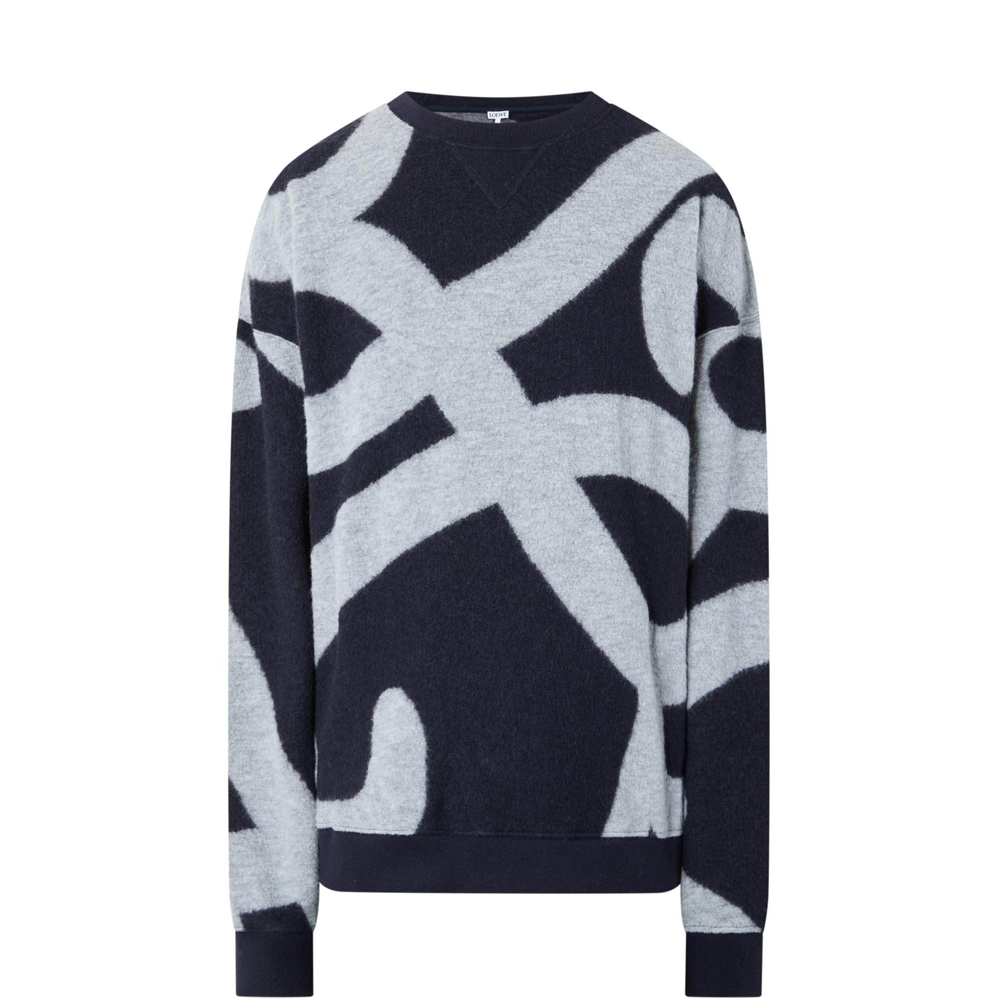 Jacquard Logo Sweater