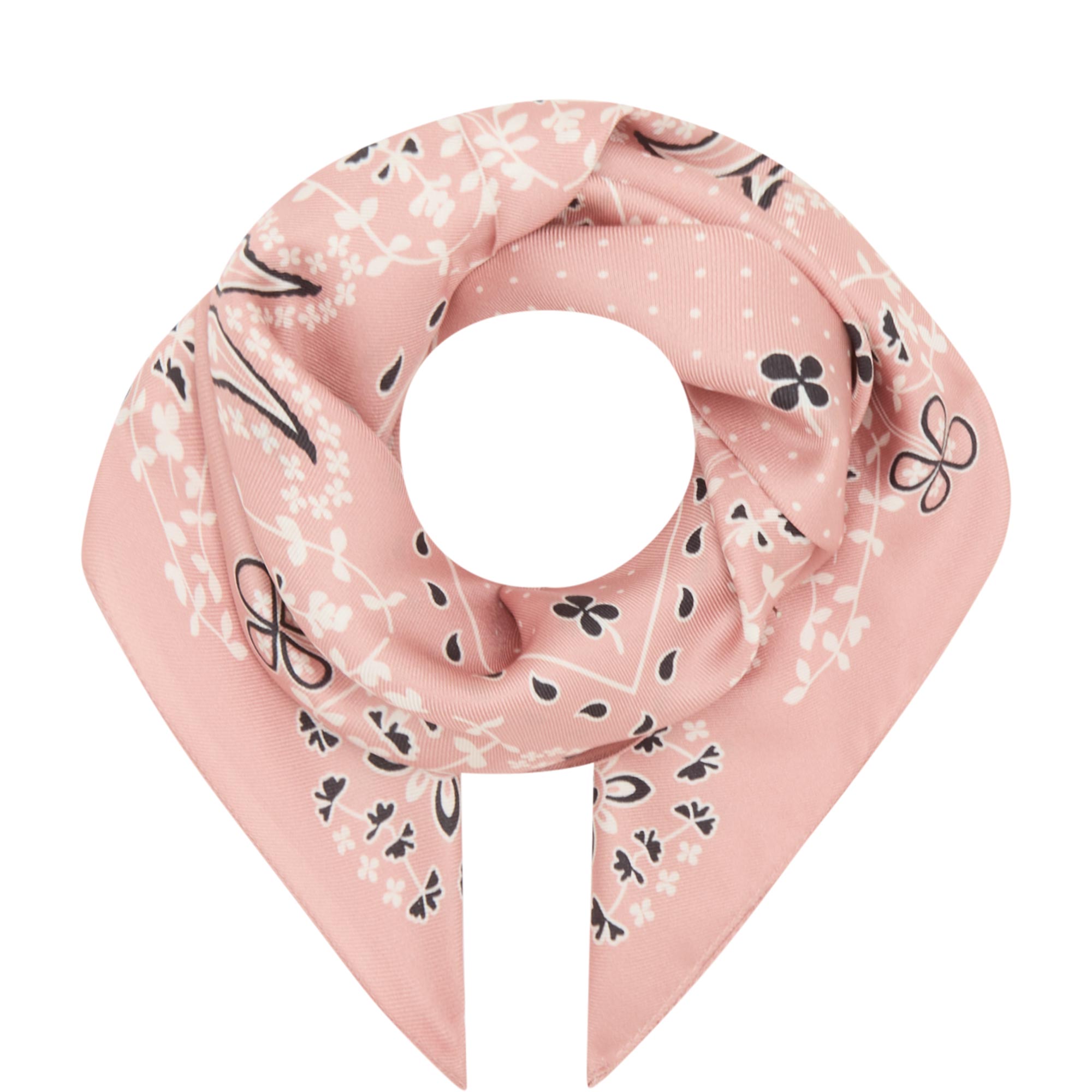 Bandana Paisley Silk Scarf