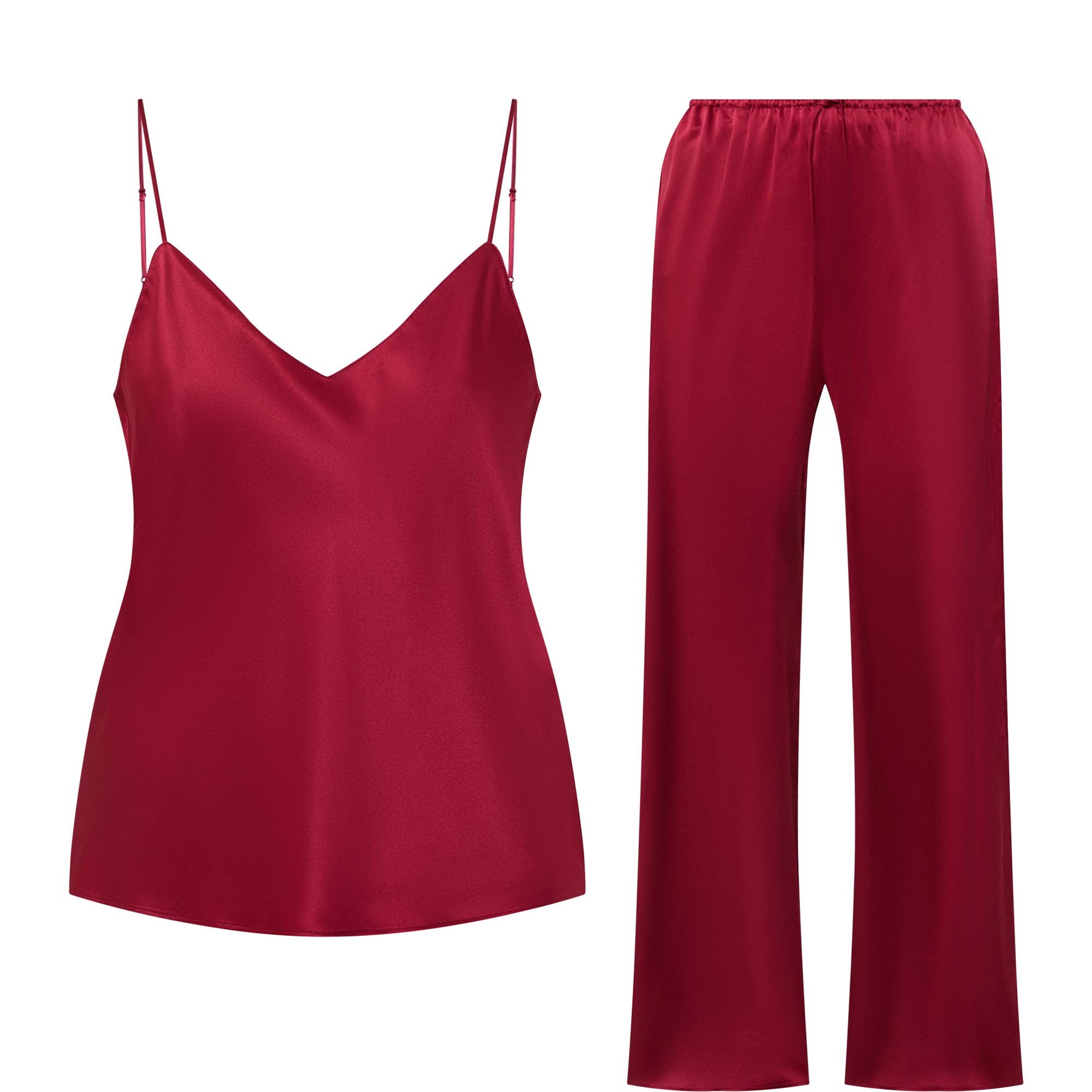 Camisole Silk Pyjama Set