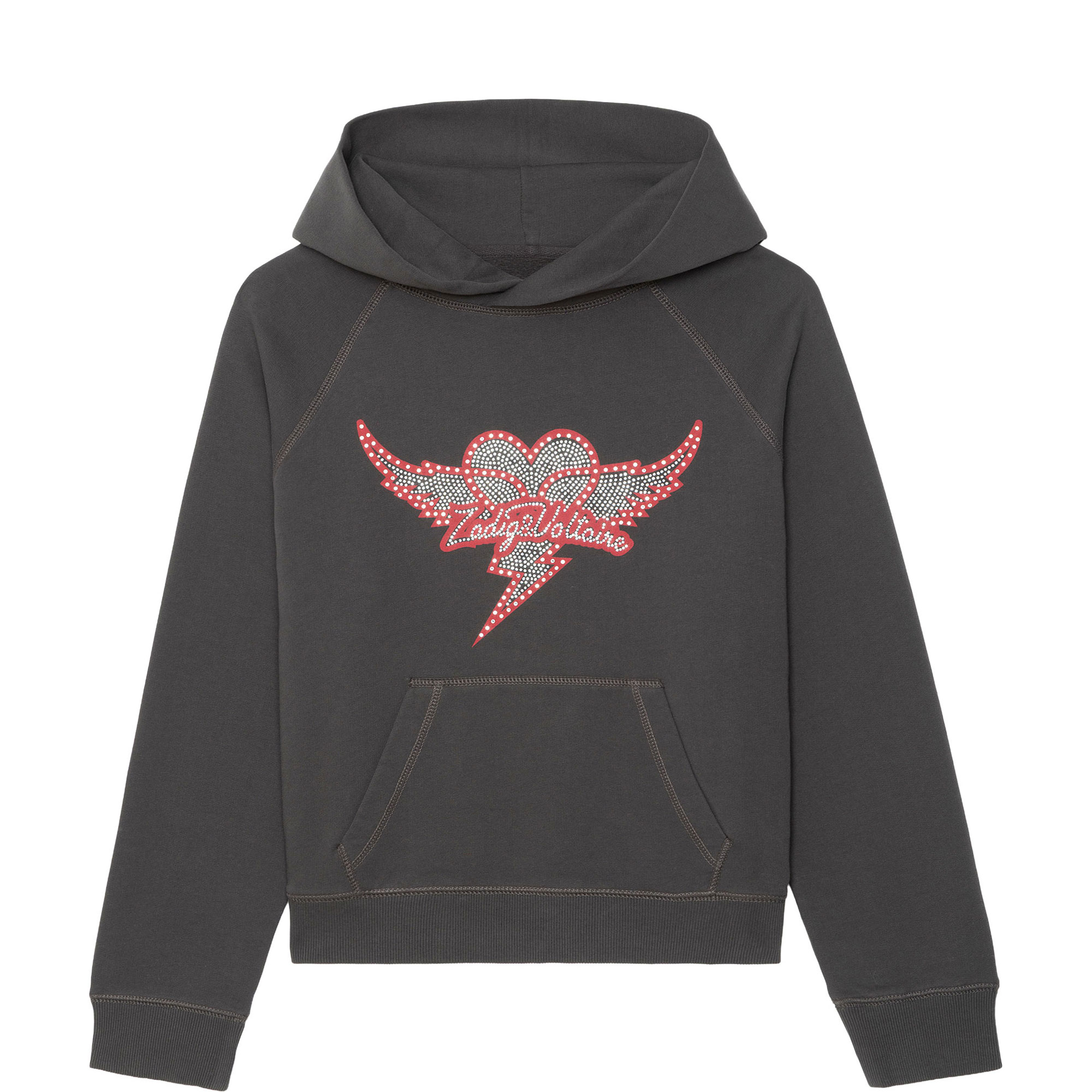 Georgy Embellished Logo Hoodie