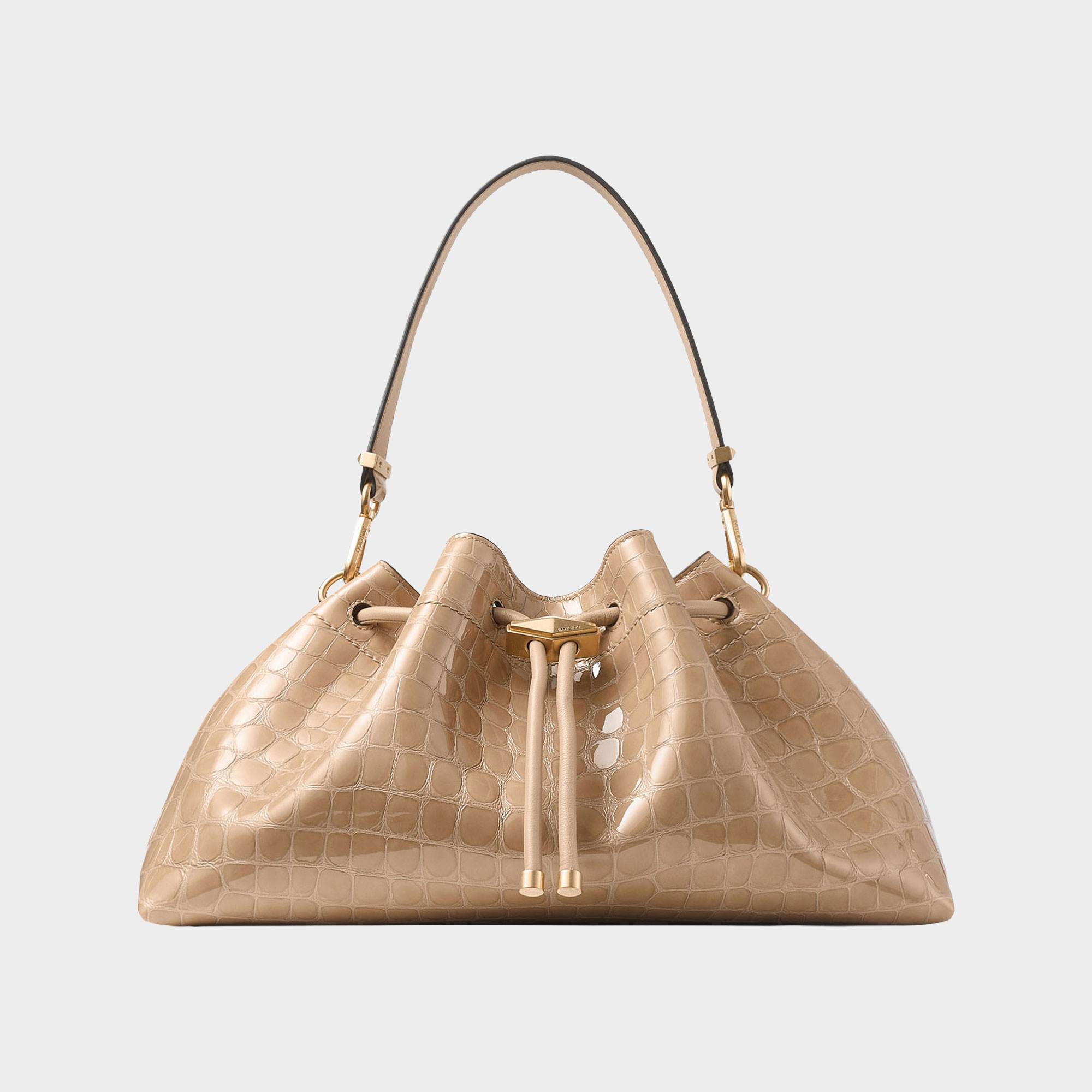 Cinch Medium Leather Shoulder Bag