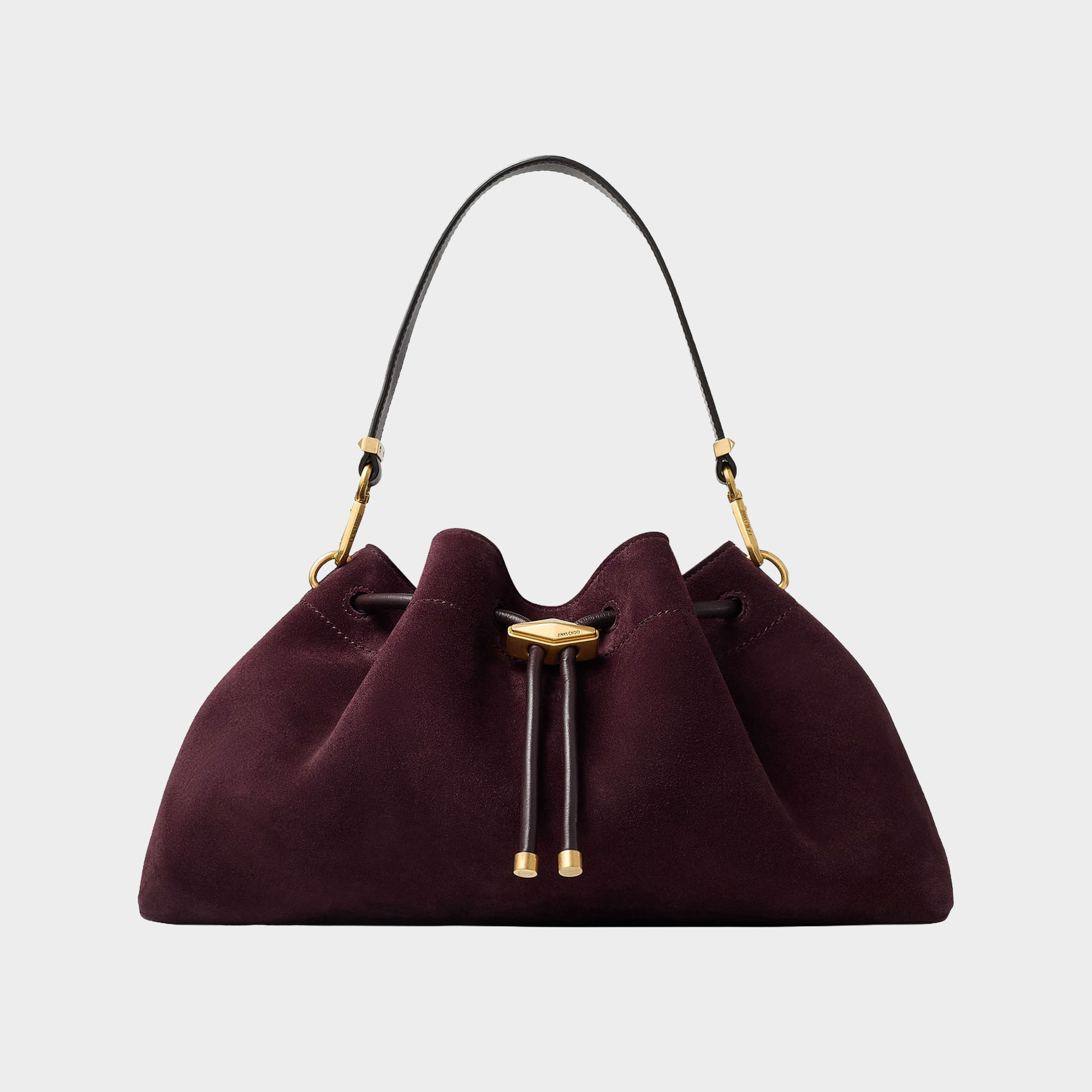 Cinch Medium Suede Shoulder Bag