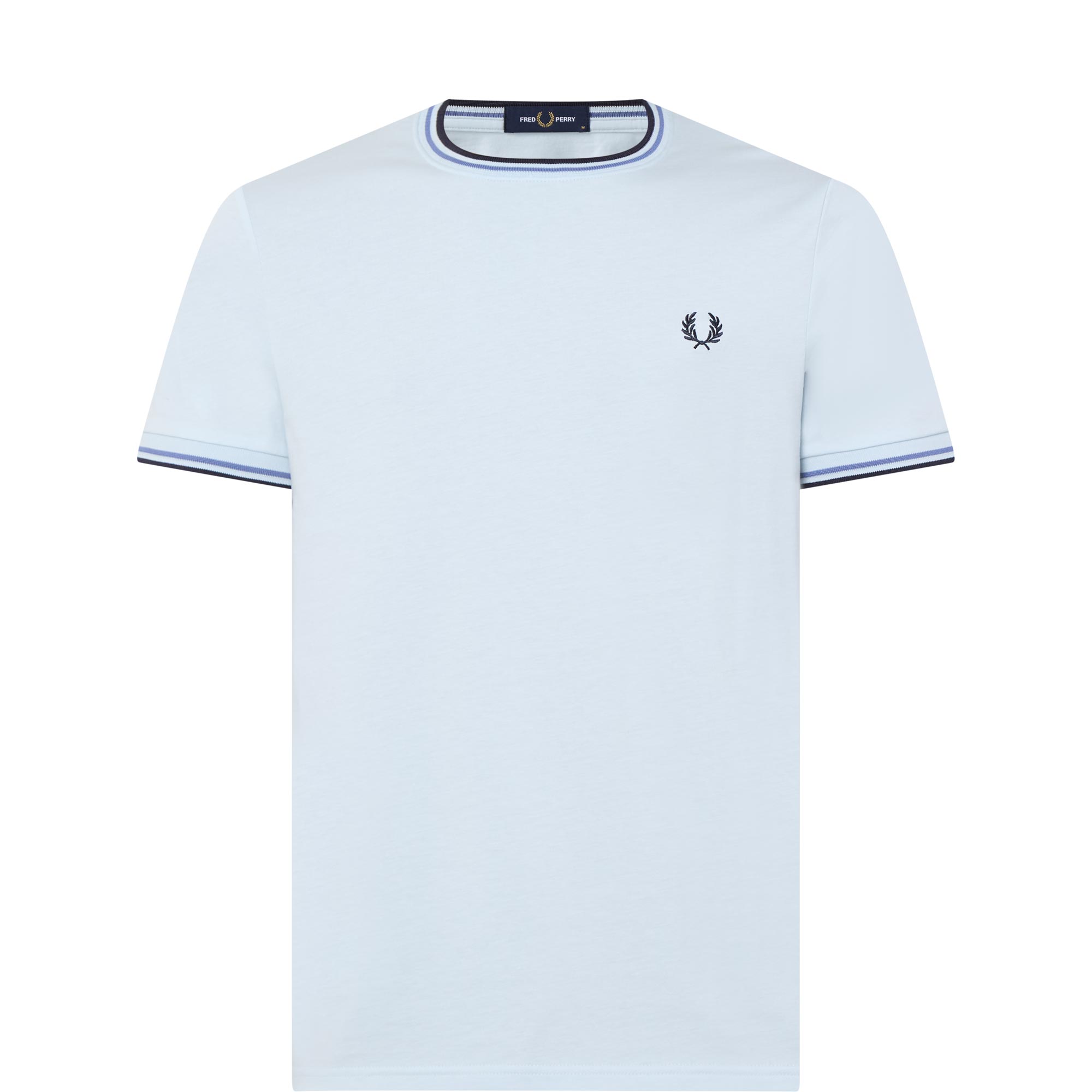 Laurel Logo Twin Tipped Polo Shirt