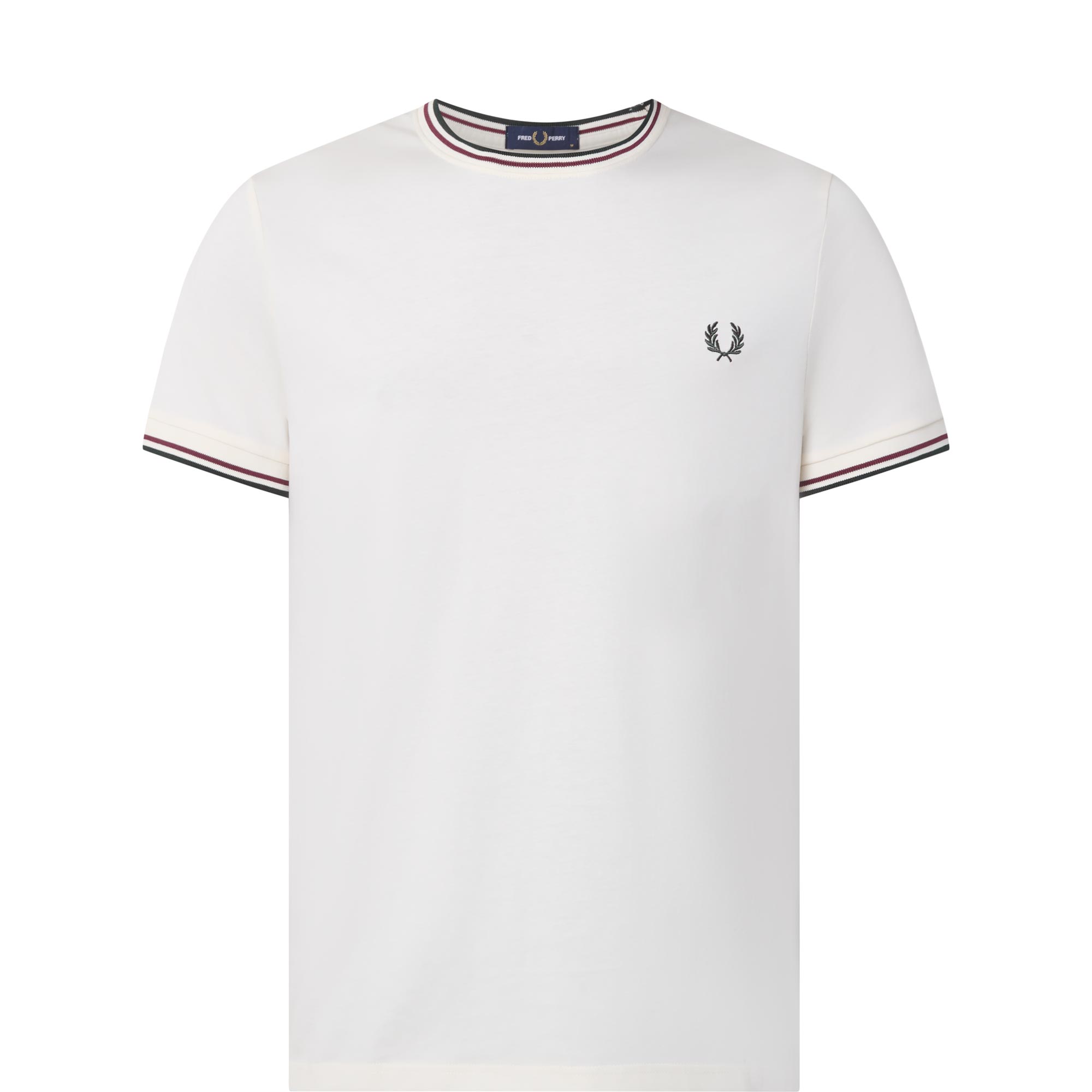 Laurel Logo Twin Tipped Polo Shirt