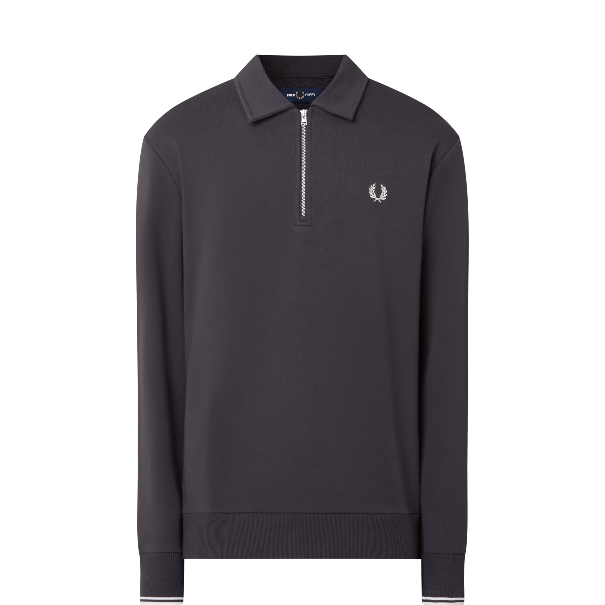 Laurel Logo Half-Zip Sweatshirt