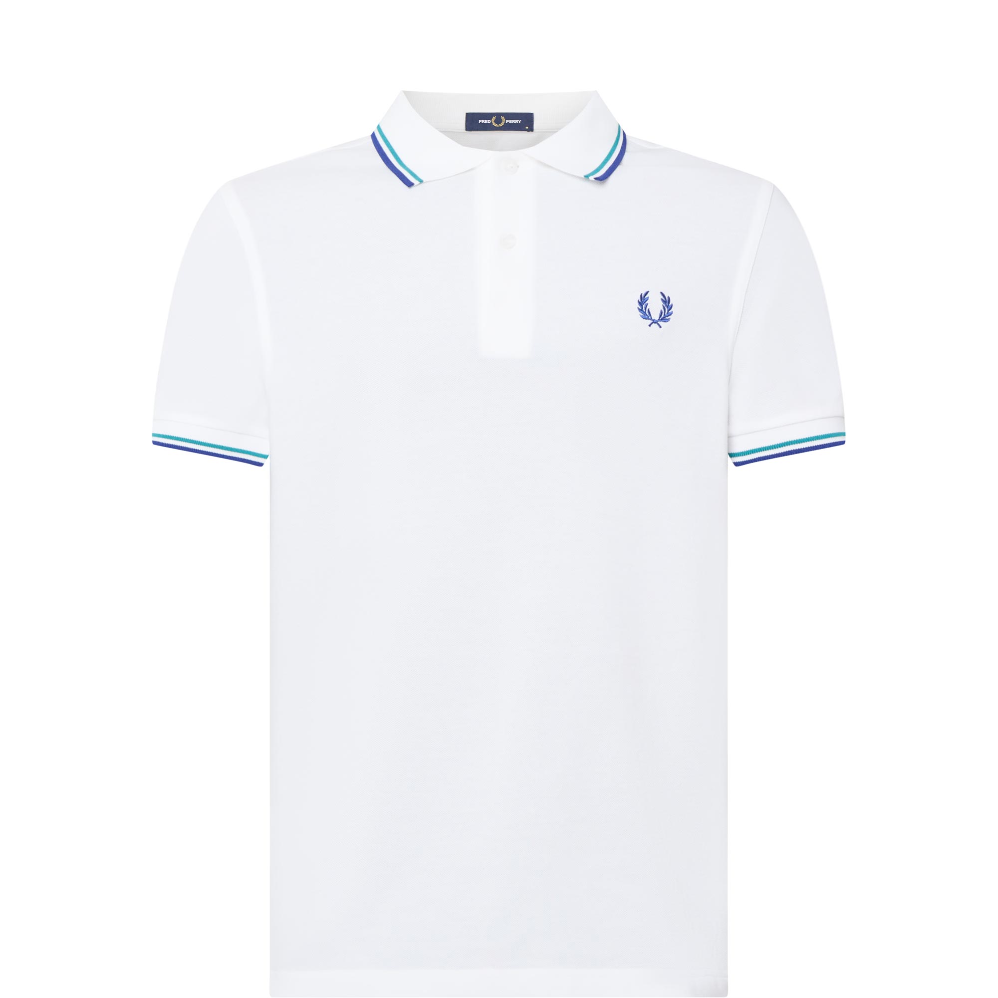 Laurel Logo Twin Tipped Polo Shirt