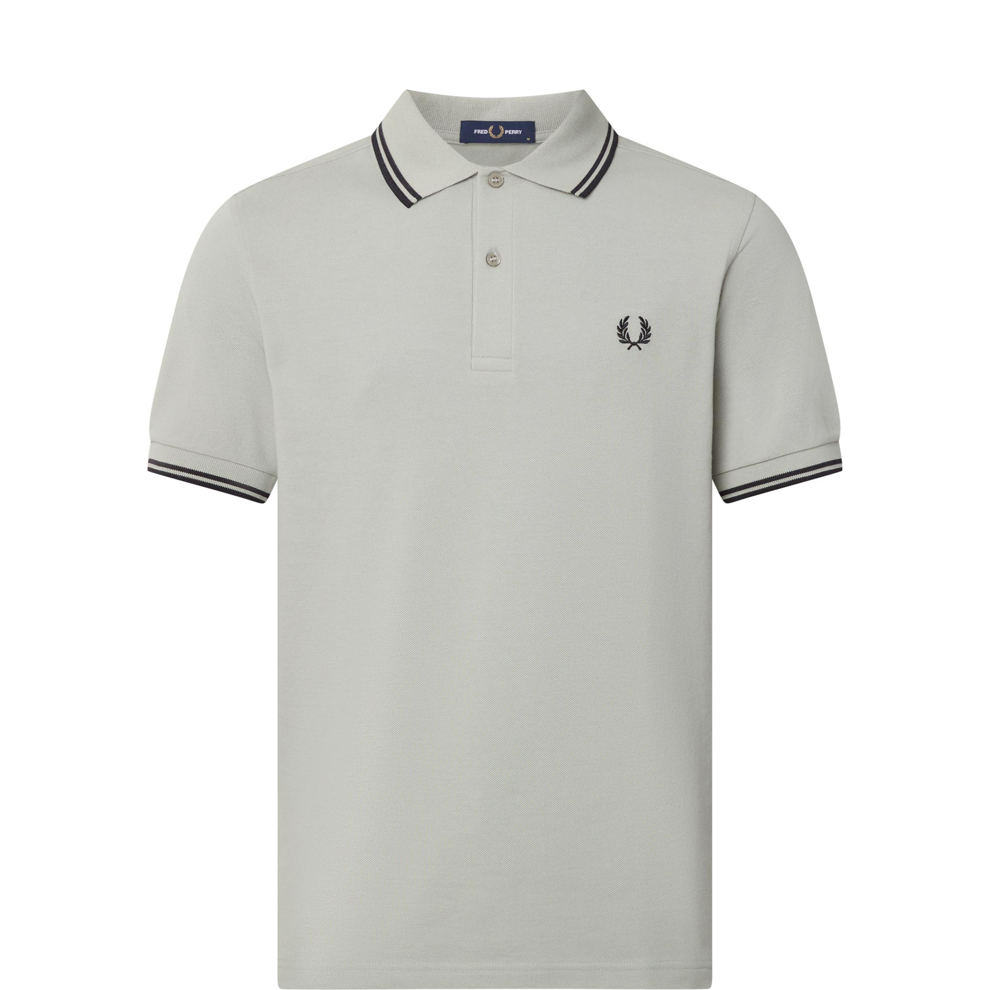 Laurel Logo Twin Tipped Polo Shirt