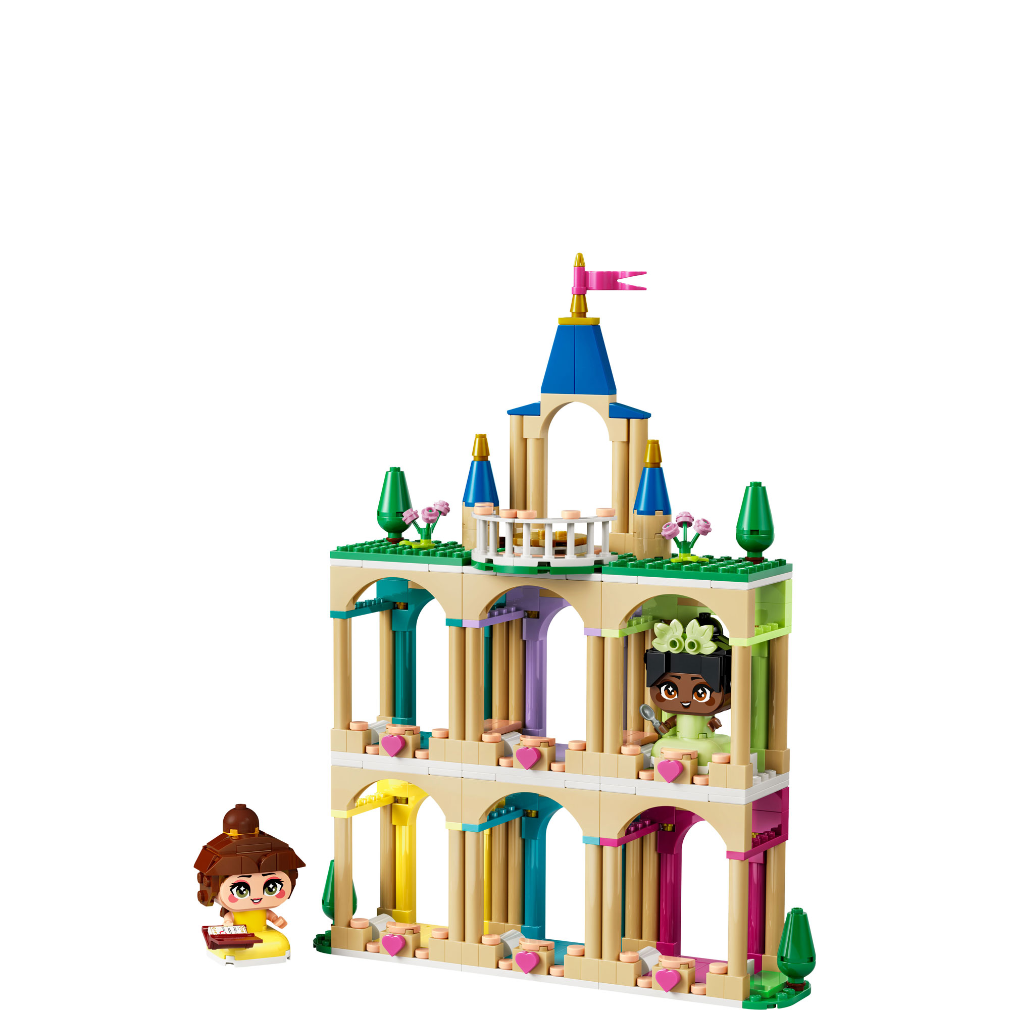 Disney Princess Mini Belle & Tiana With Castle