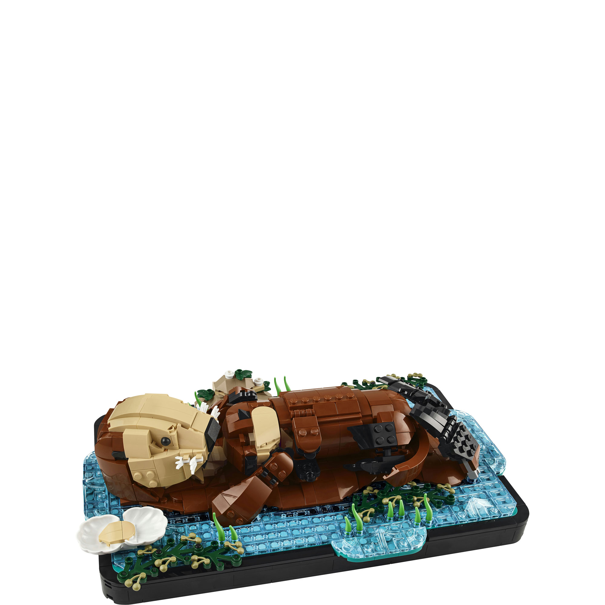 Ideas: Floating Sea Otters Building Set for Adults