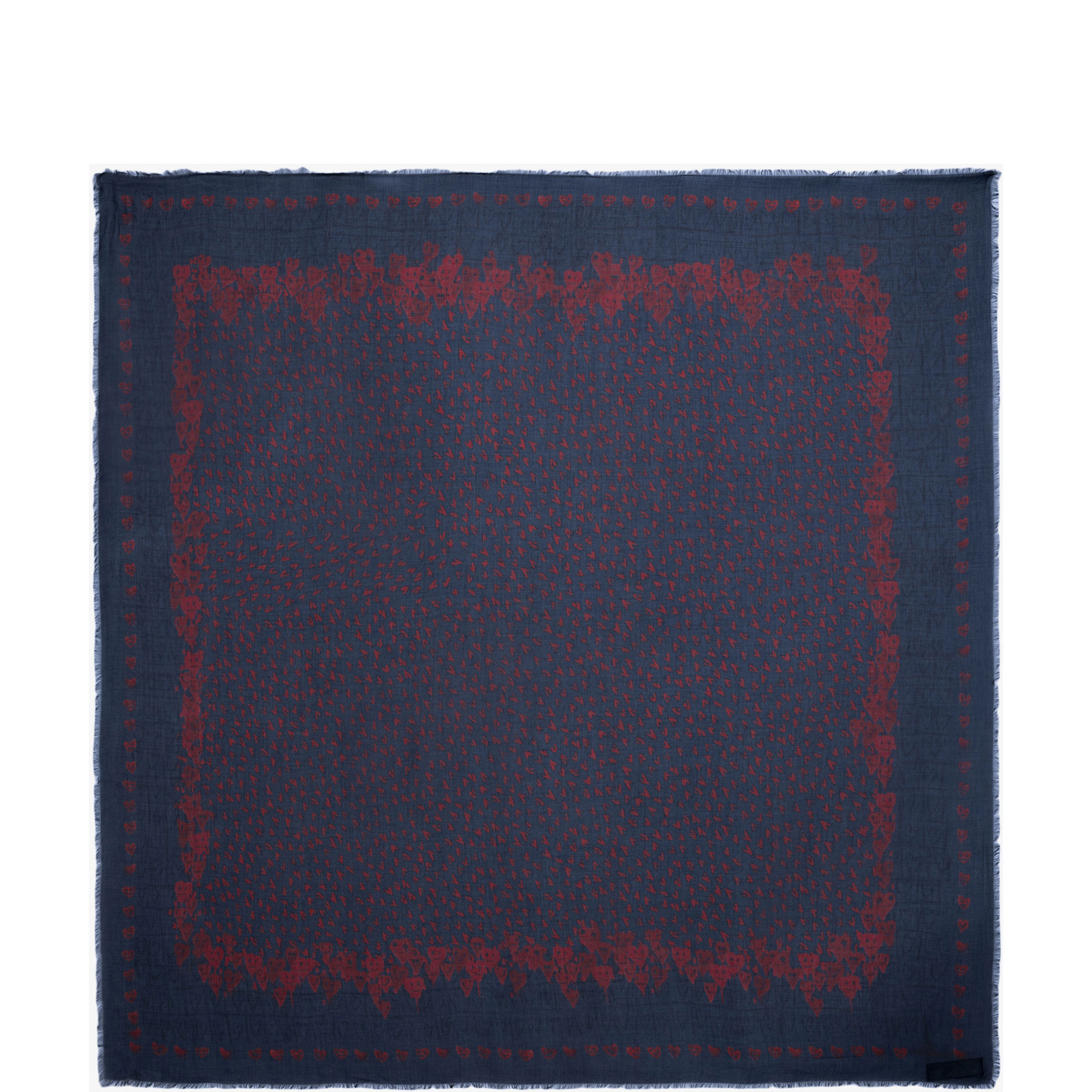 Kerry Heart Printed Scarf