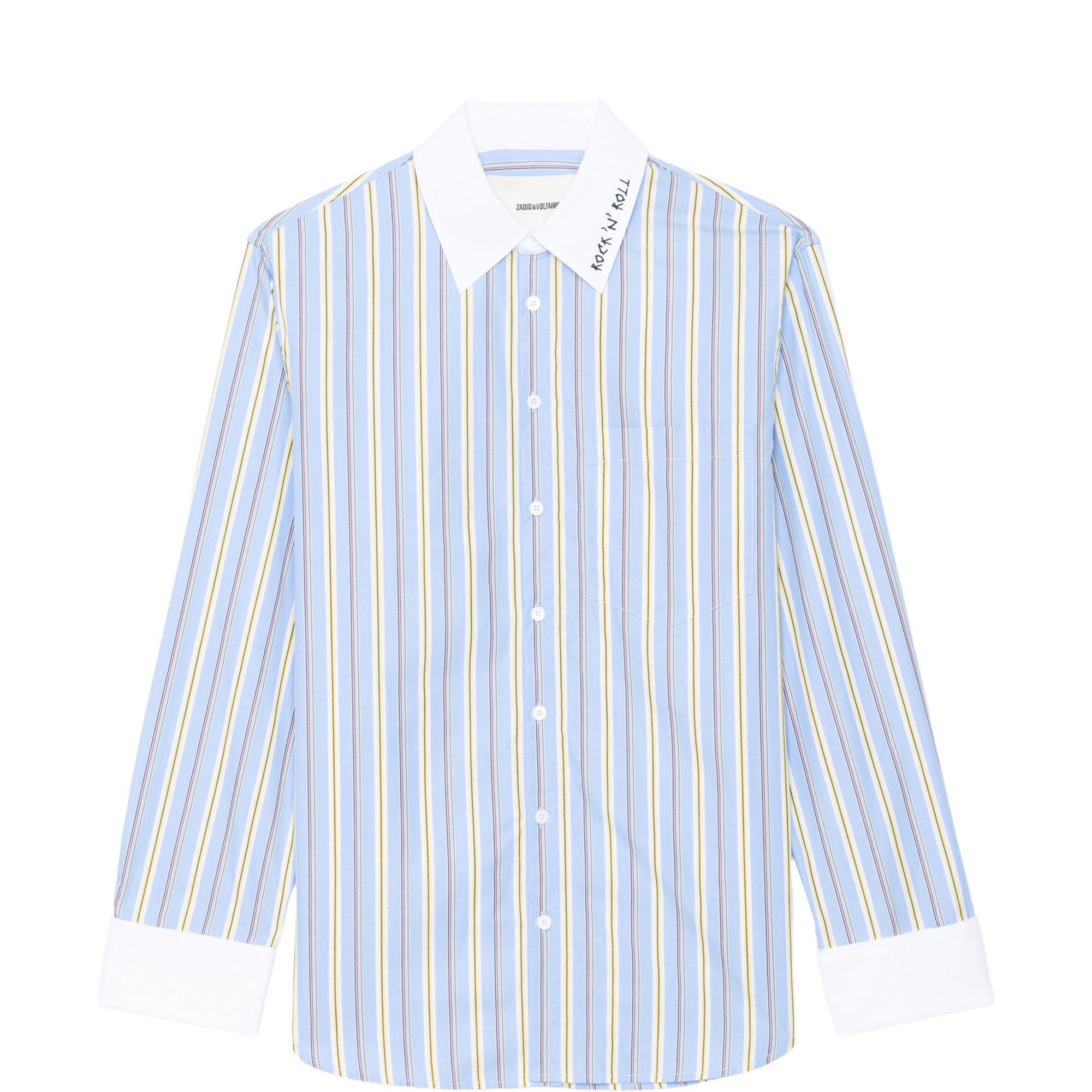 Morning Oversized Striped Shirt