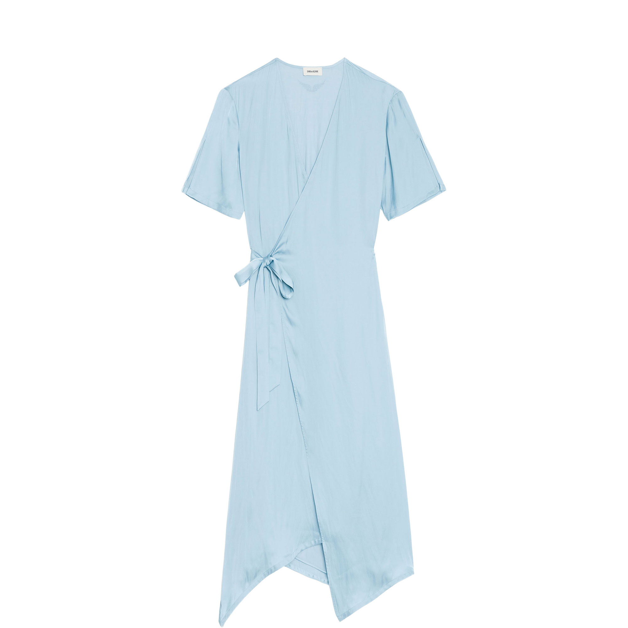Reforme Asymmetric Wrap Dress
