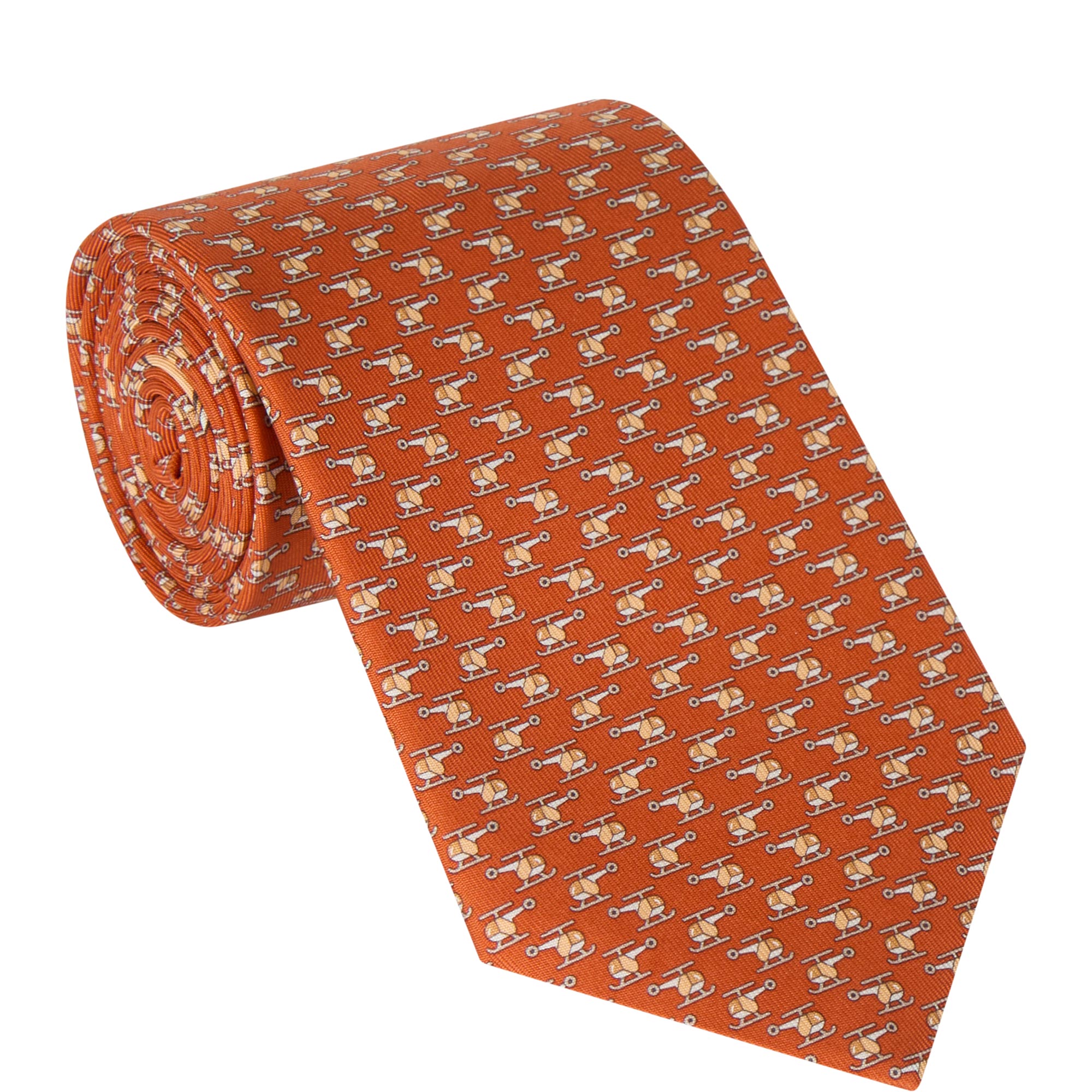 Helicopter Silk Tie
