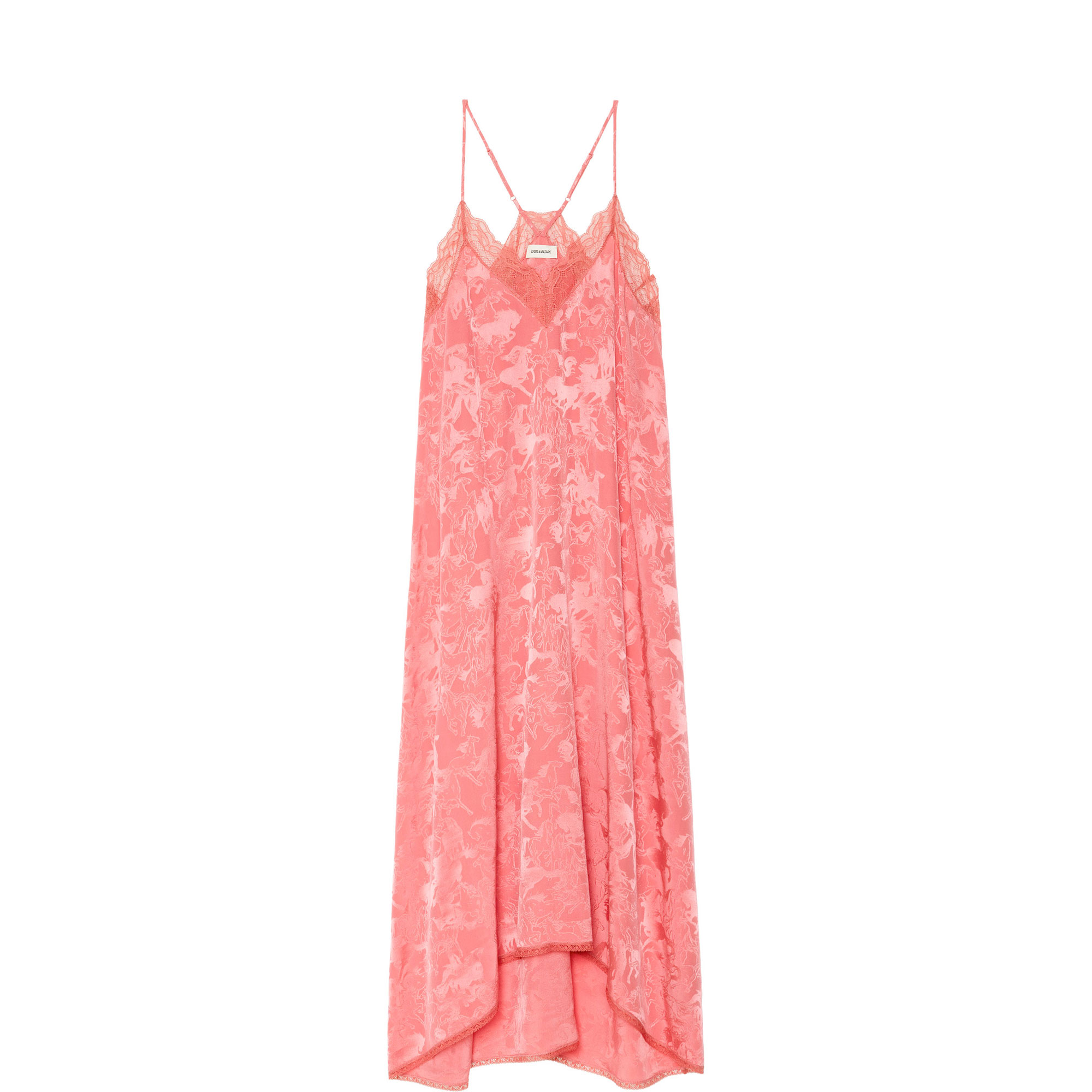 Risty Horse Silk Slip Dress