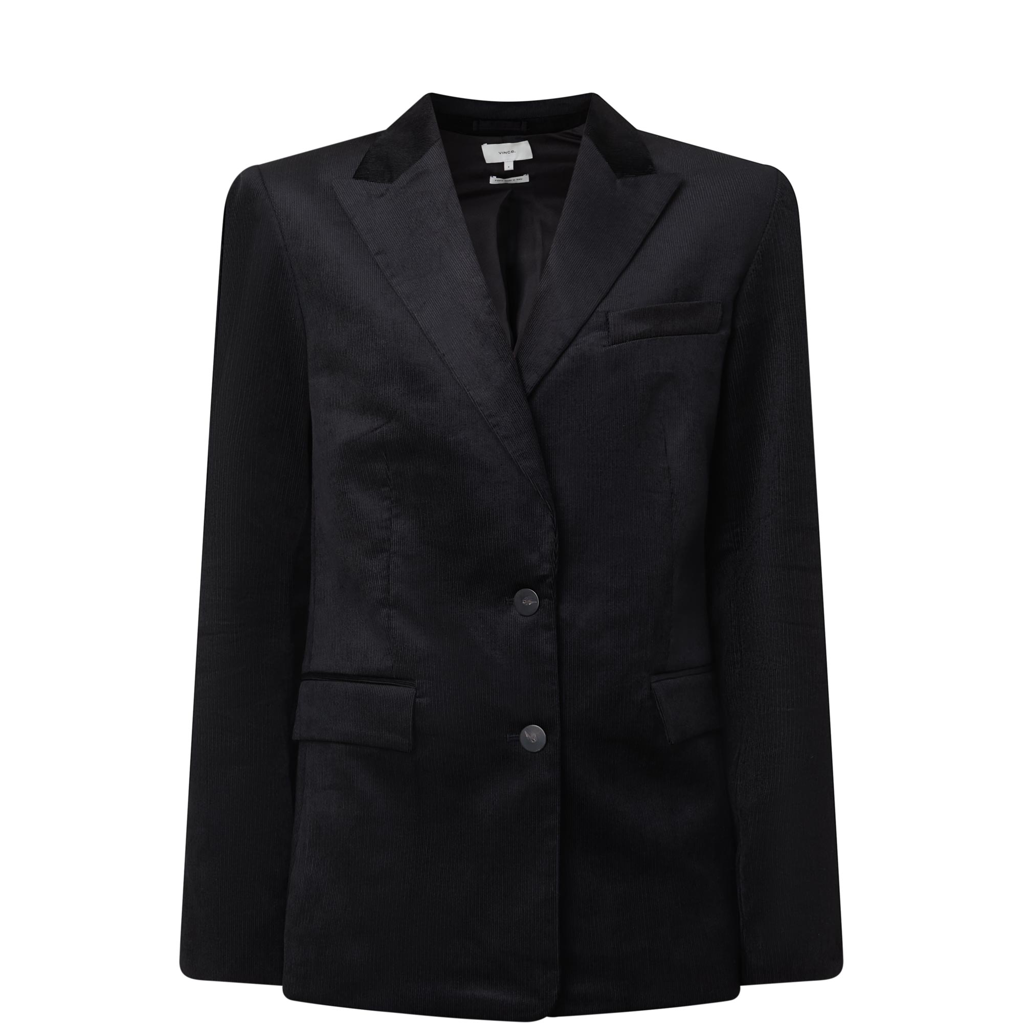 Velvet Single Breasted Blazer