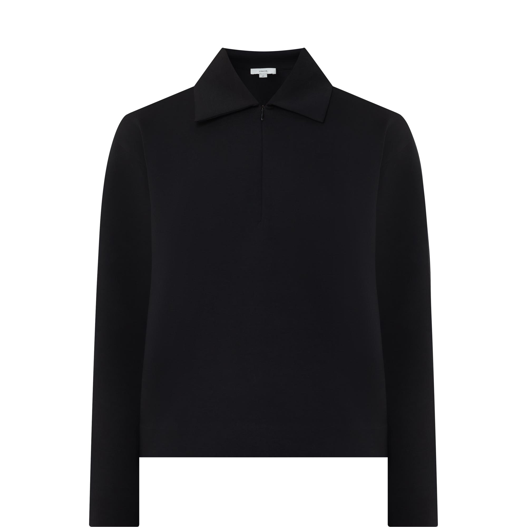 Half Zip Polo Sweatshirt