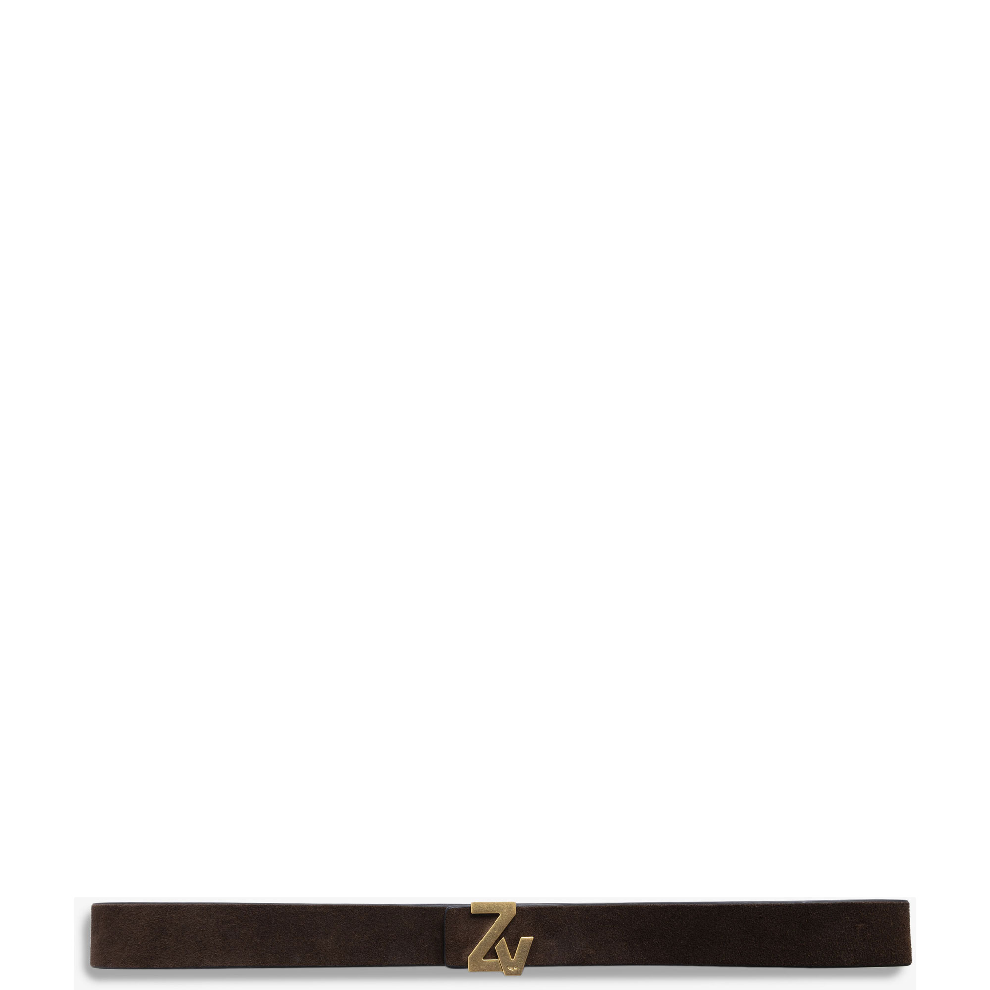 ZV Initial Suede Belt