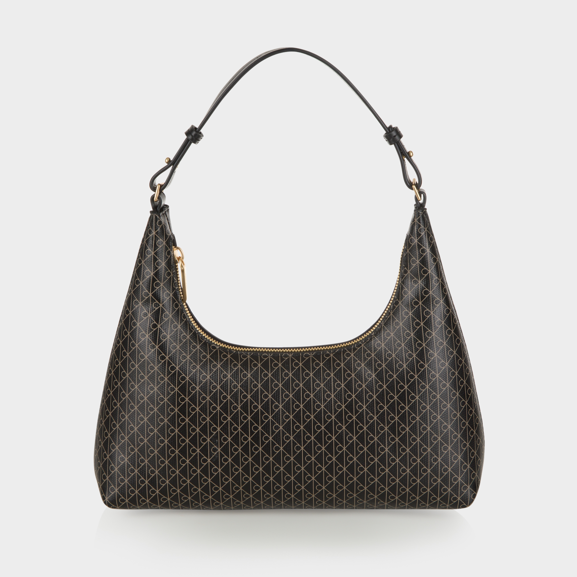 Monogram Logo Shoulder Bag