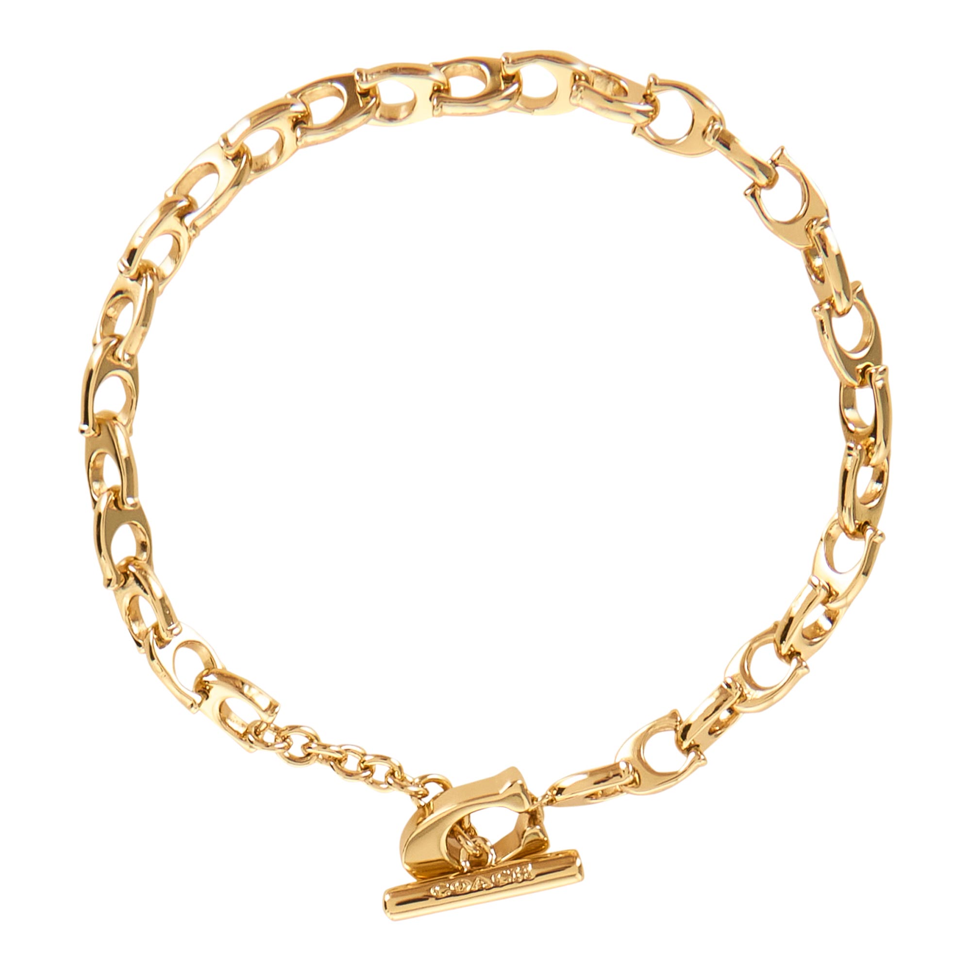 T-Bar C Chain Link Bracelet