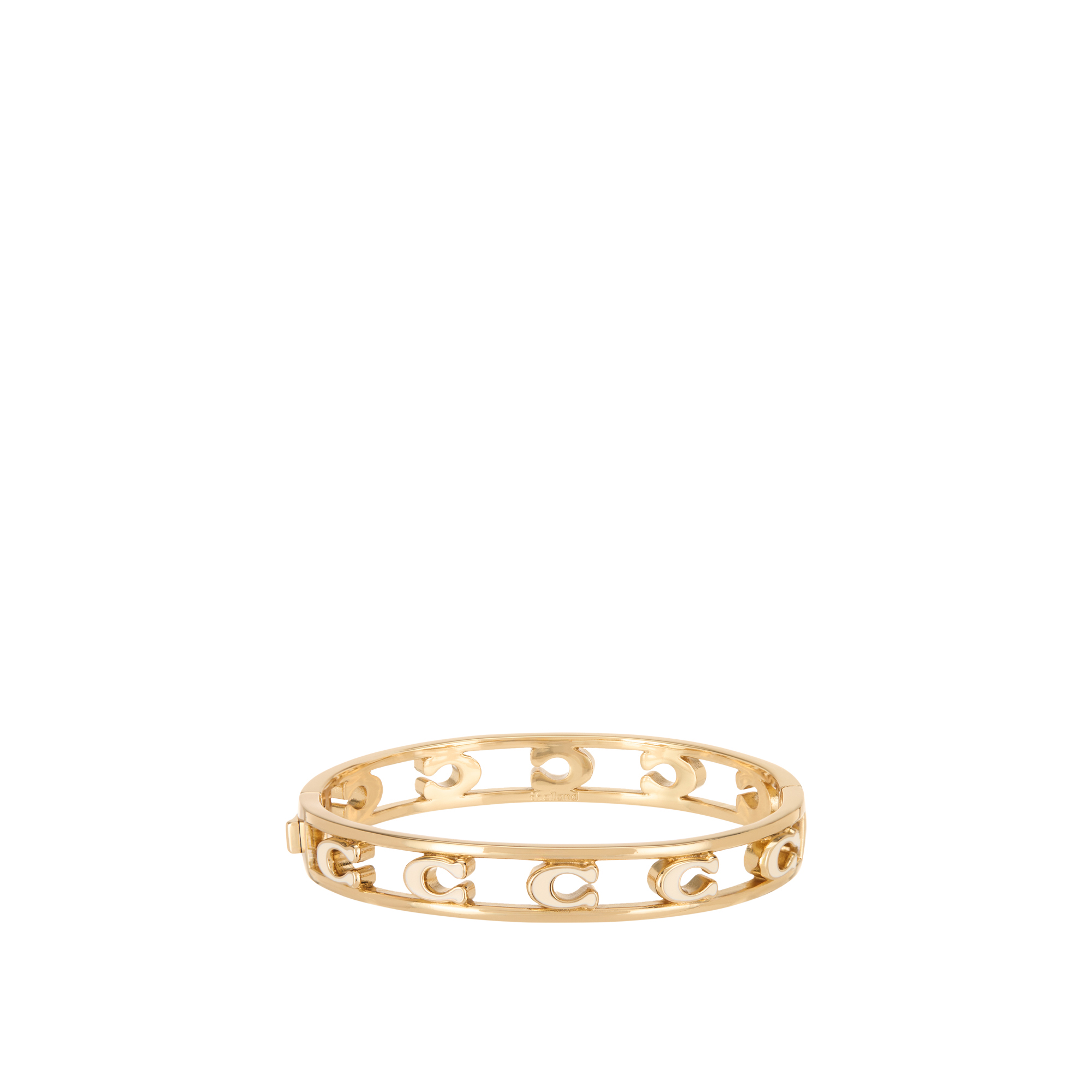 C-Logo Open Hinged Bangle