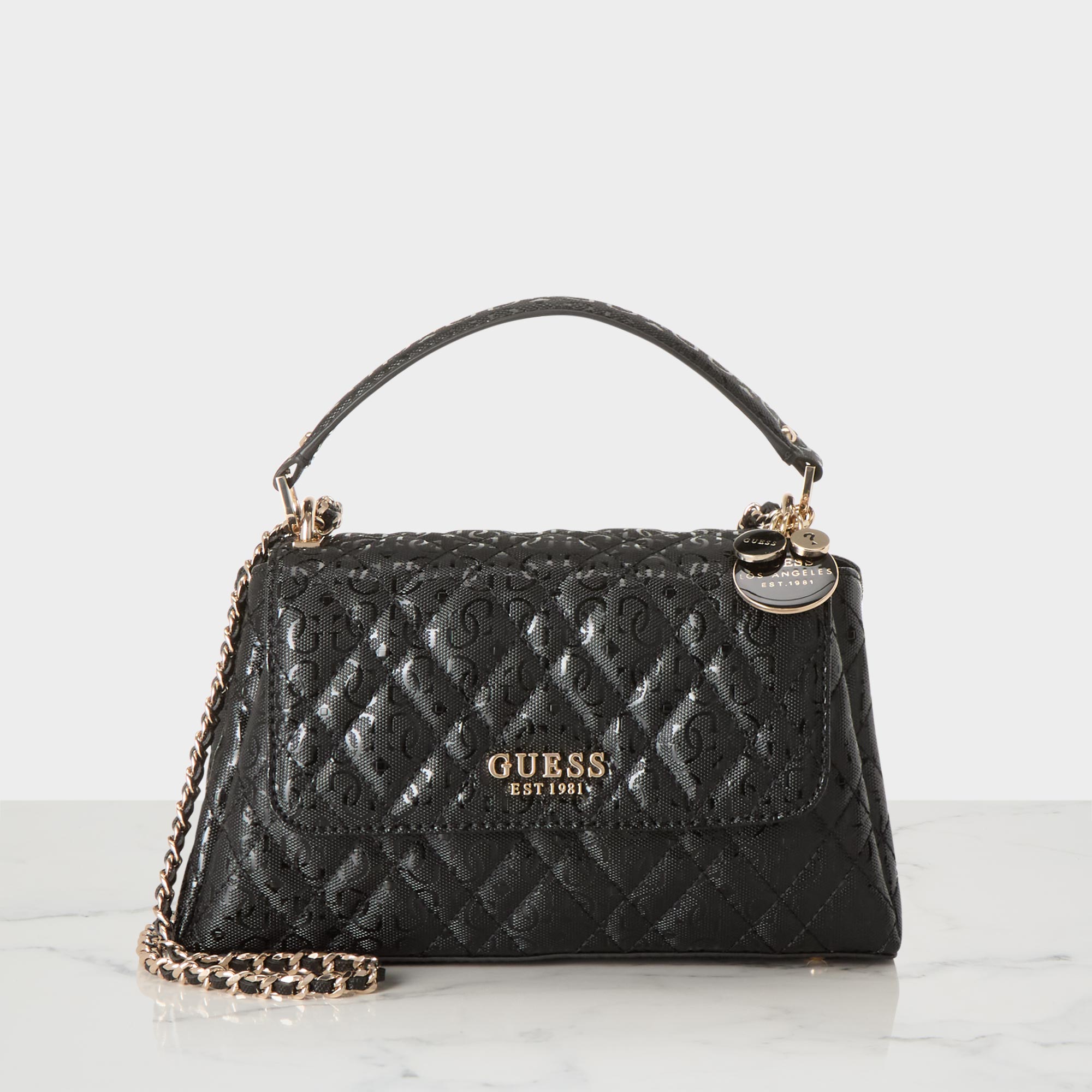 Isemay Convertible Quilted Crossbody Bag