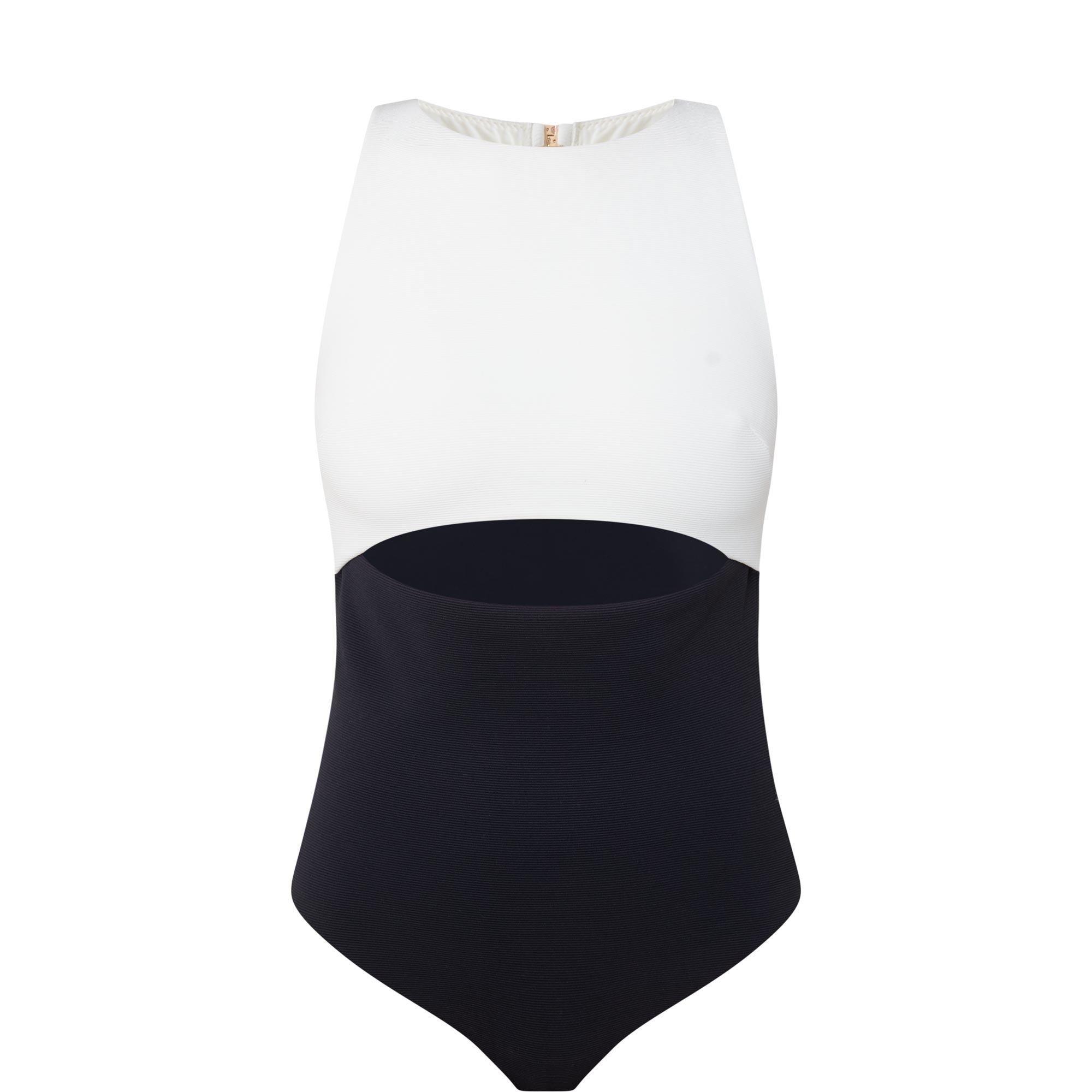 Versa Cut-Out Two Tone Swimsuit