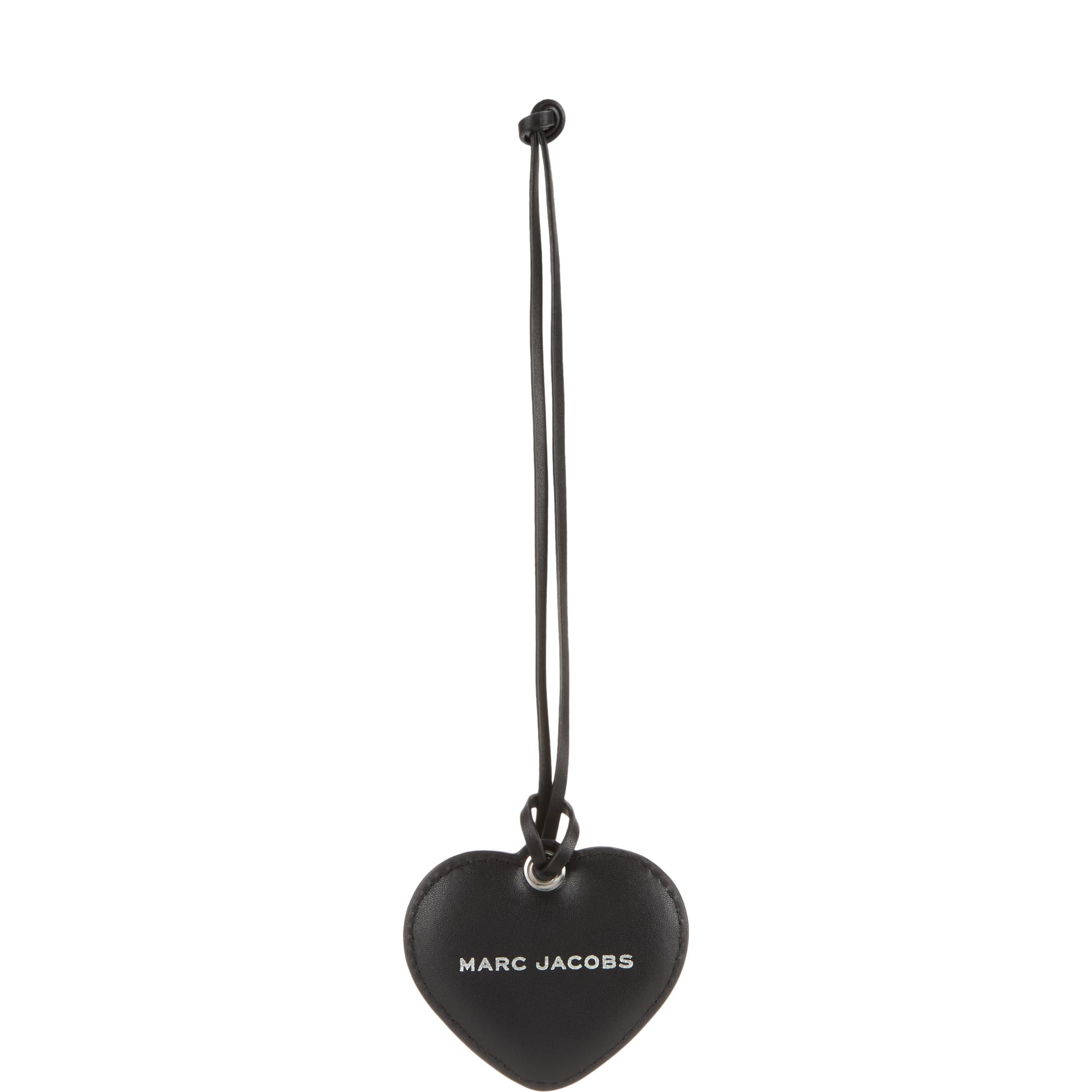 Logo Mirror Heart Bag Charm