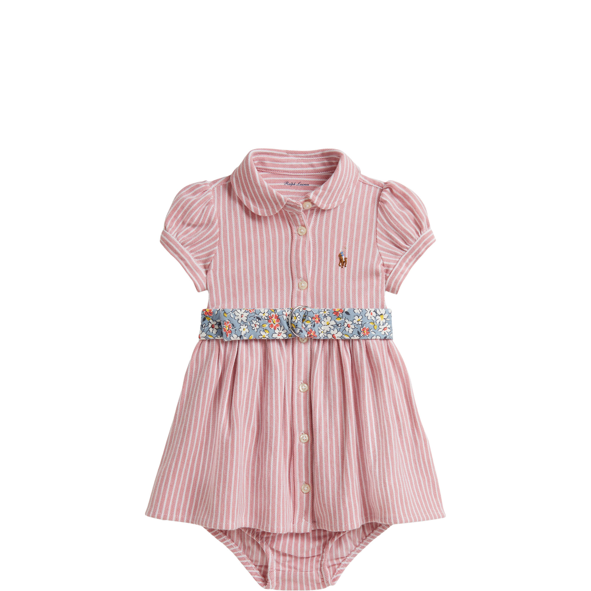 Belted Polo Dress & Bloomers 3-24 Months