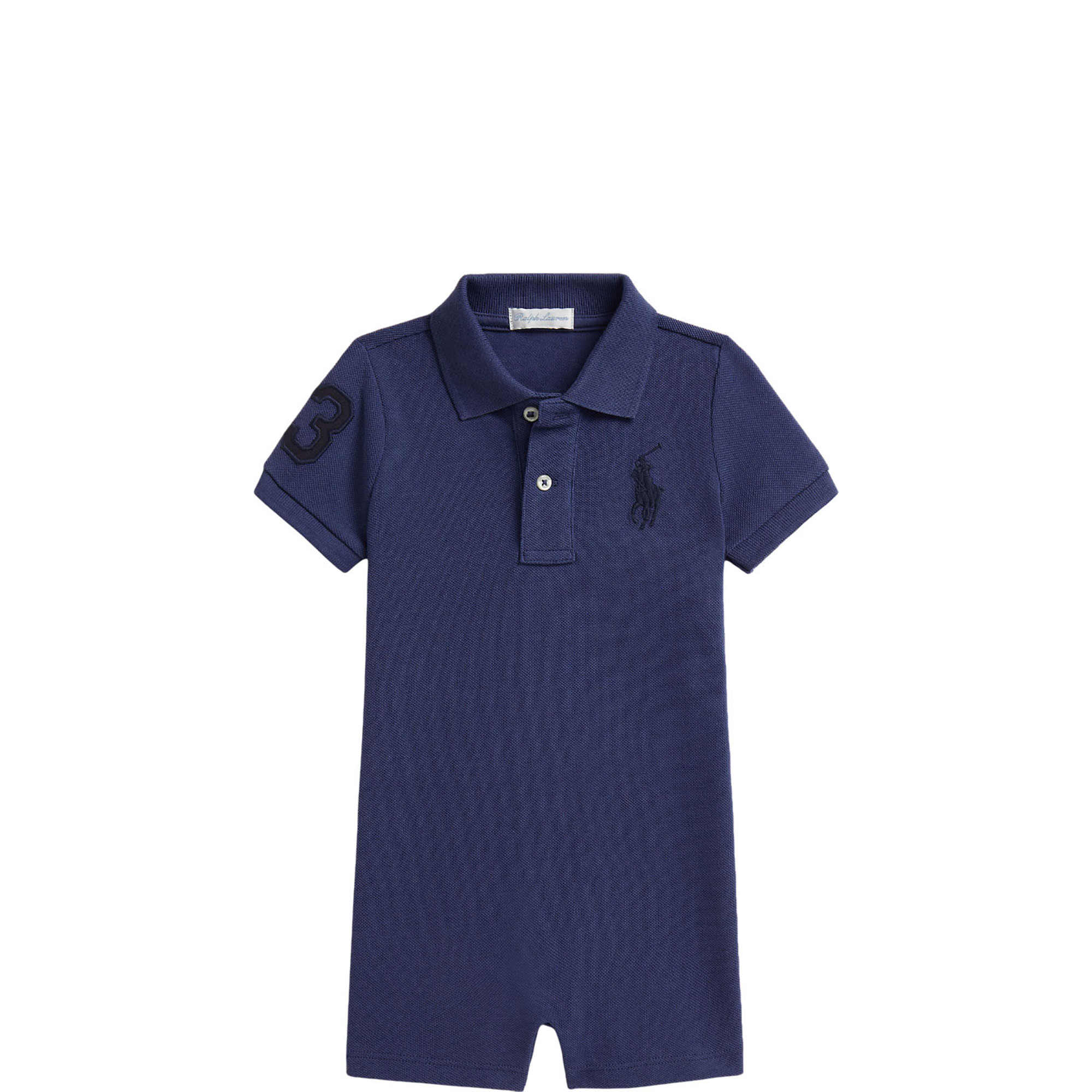 Big Pony Logo Mesh Romper