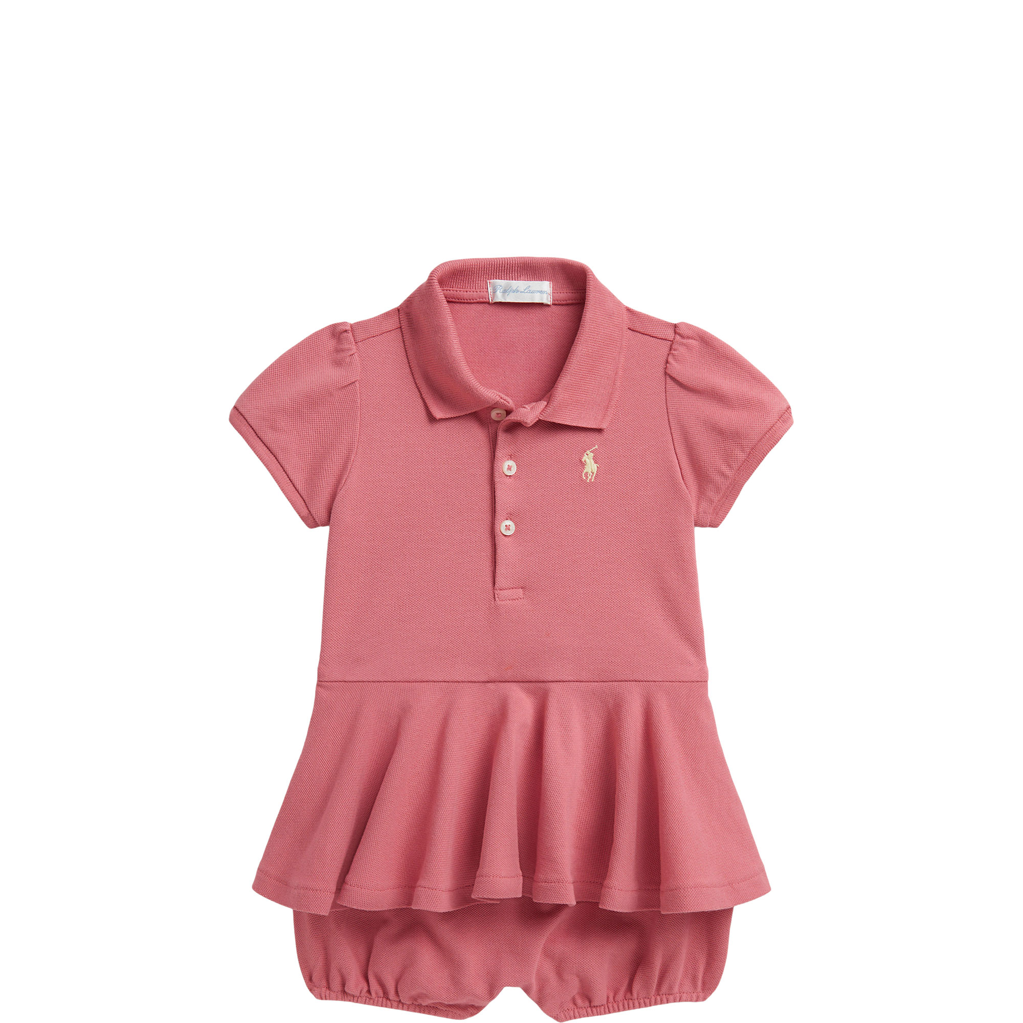 Pony Logo Peplum Romper