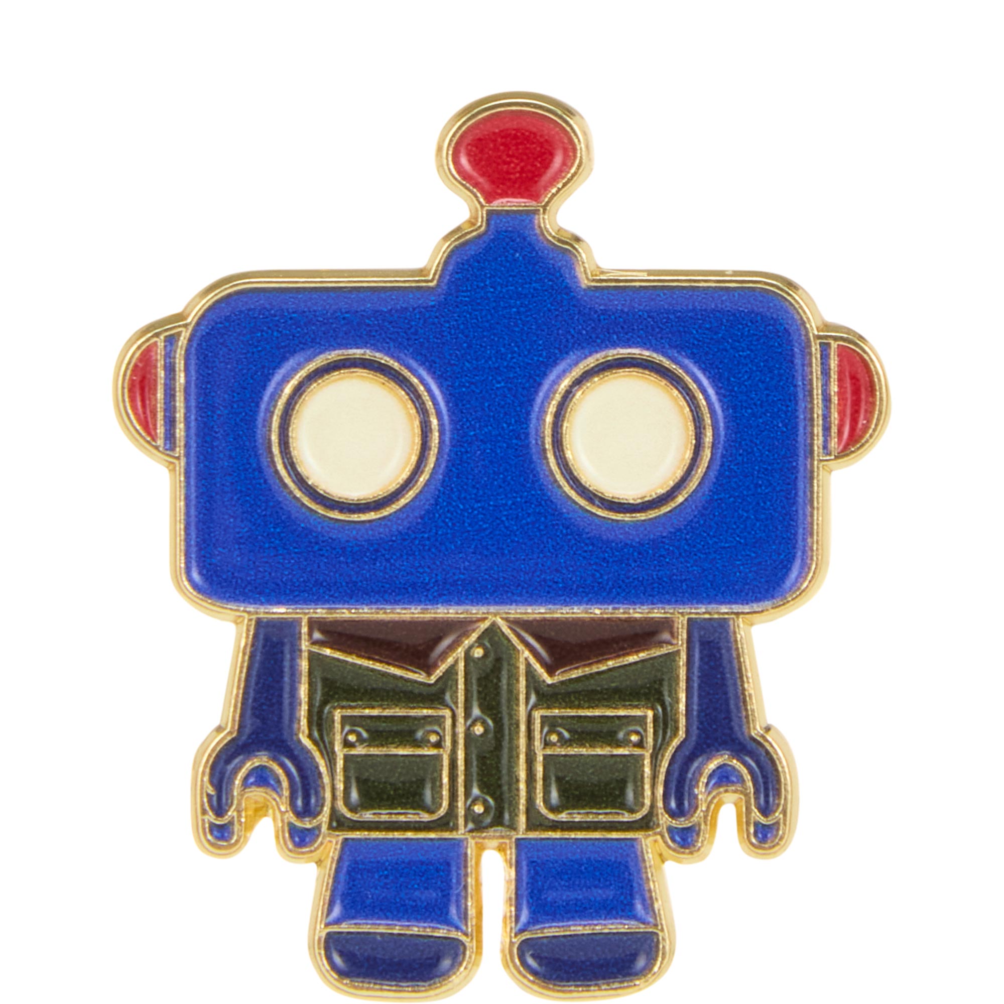 Robot Pin Badge