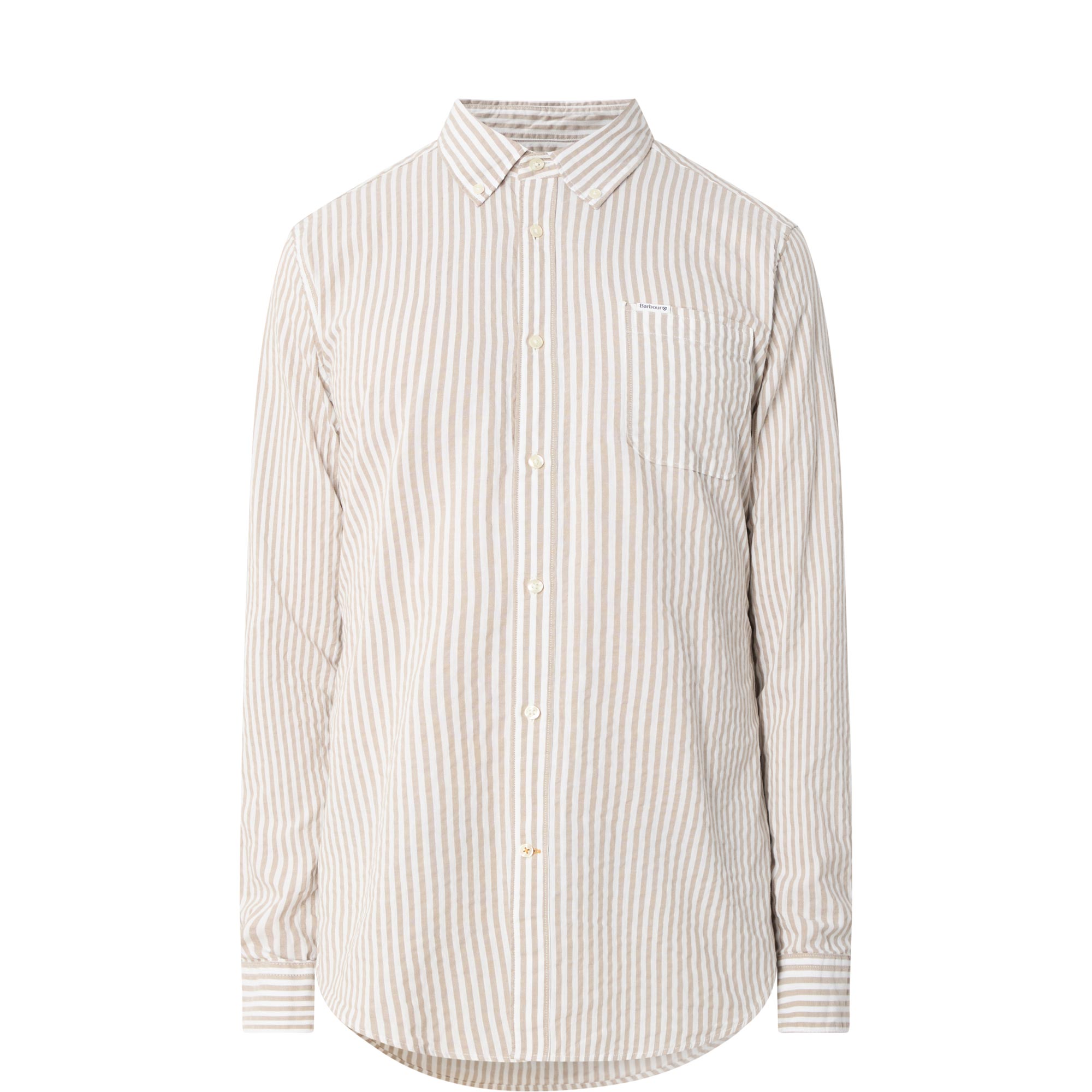 Cresswell Seersucker Striped Shirt